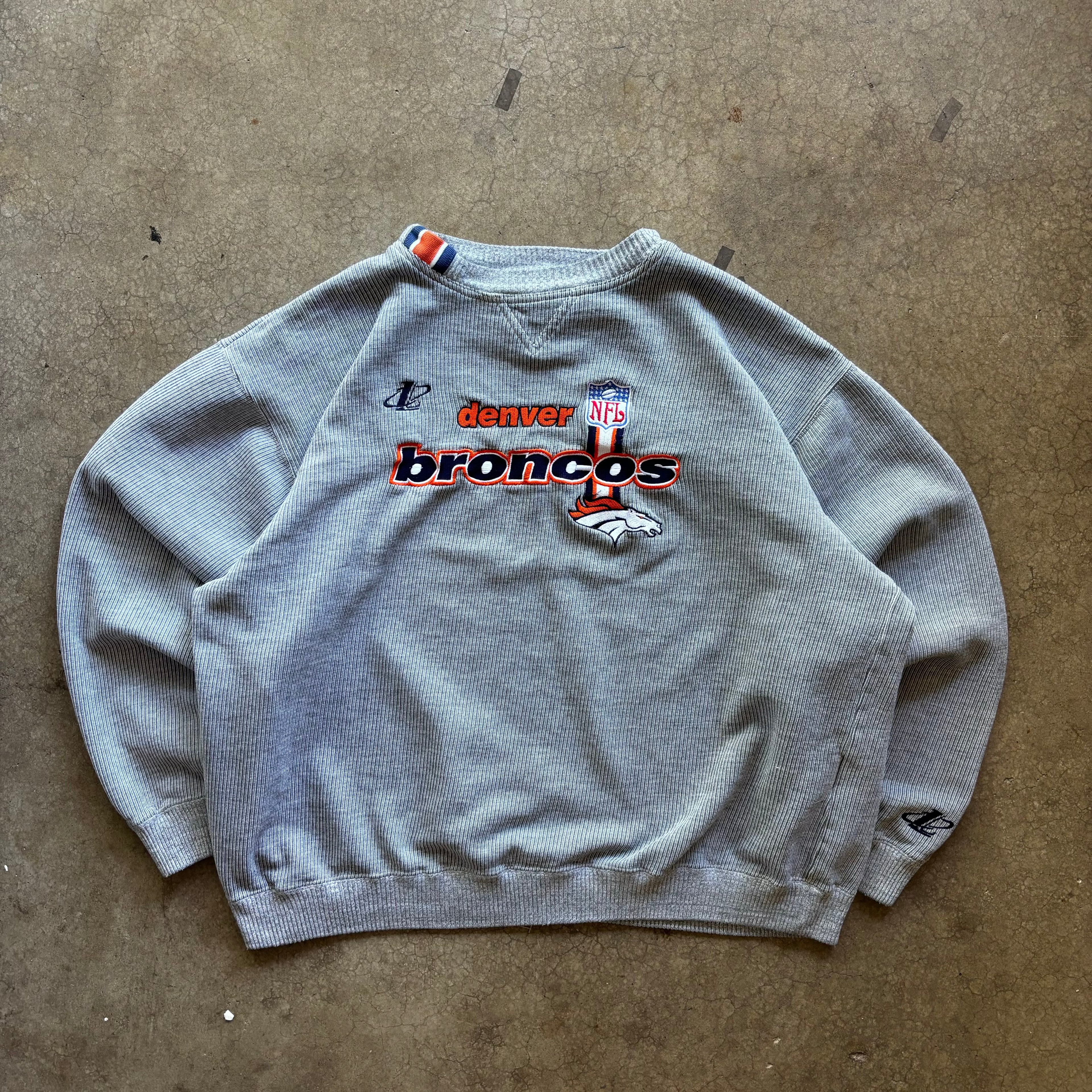 90s DENVER BRONCOS CREW - XXL