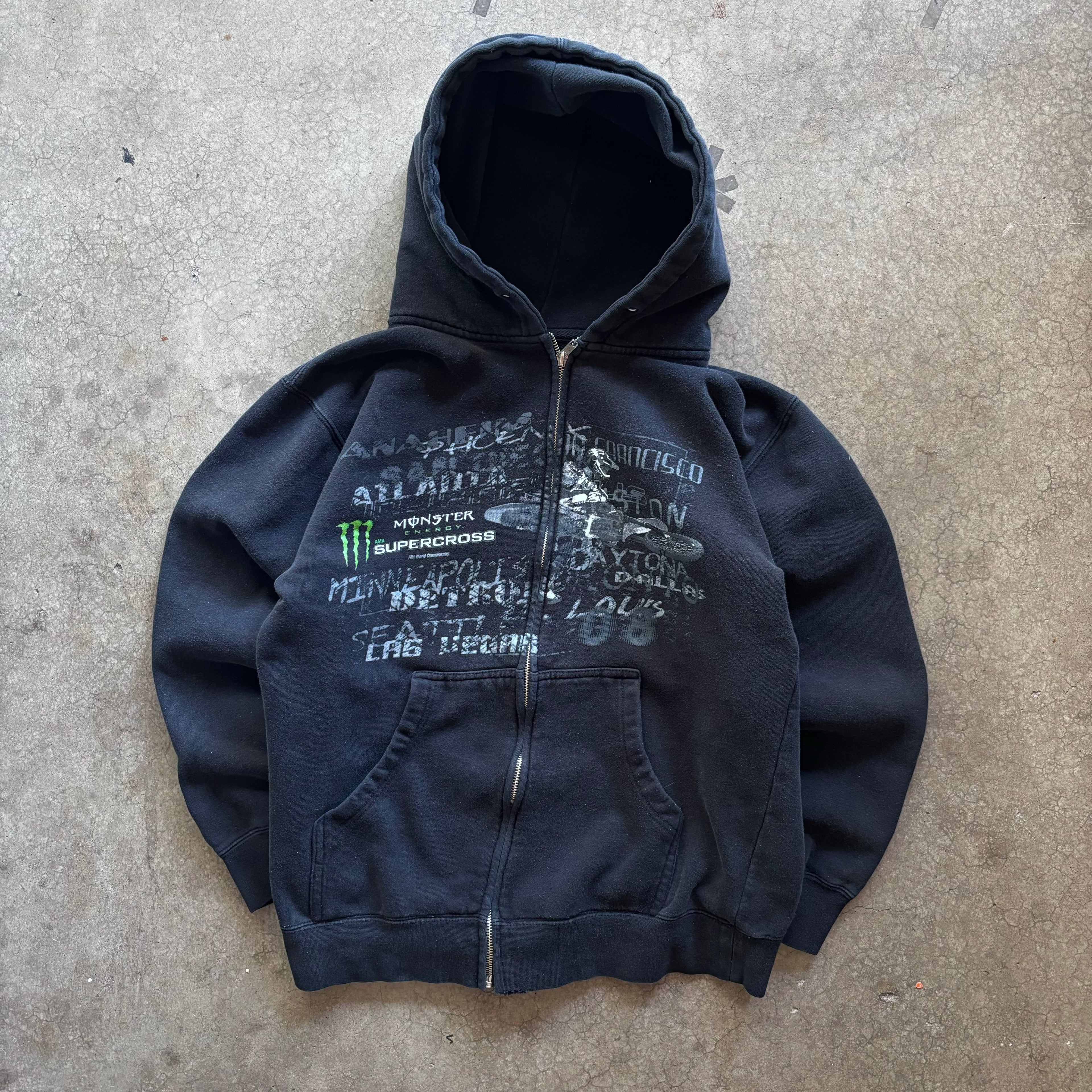00s MONSTER ENERGY HOODIE - S