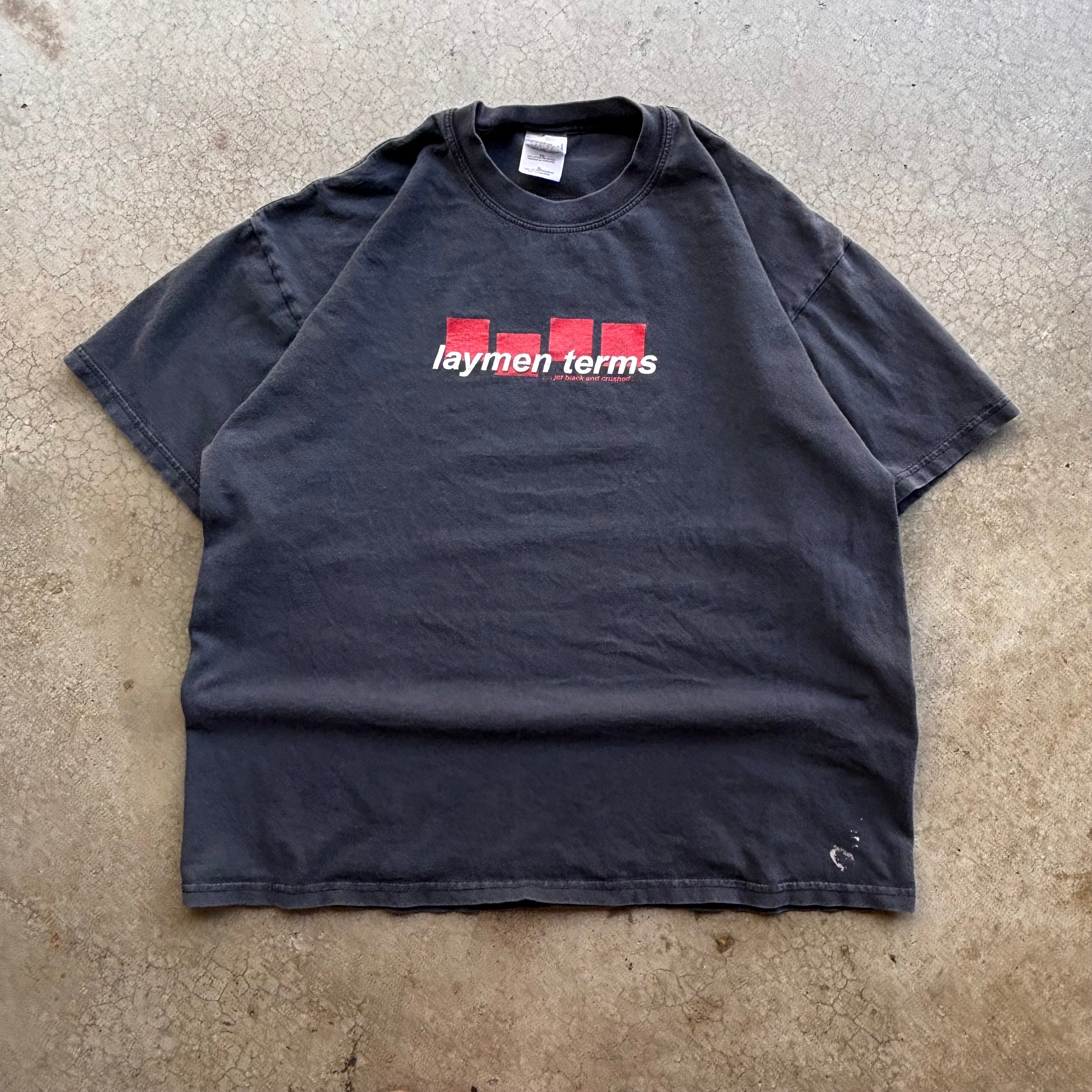 90s LAYMEN TERMS TEE - XL
