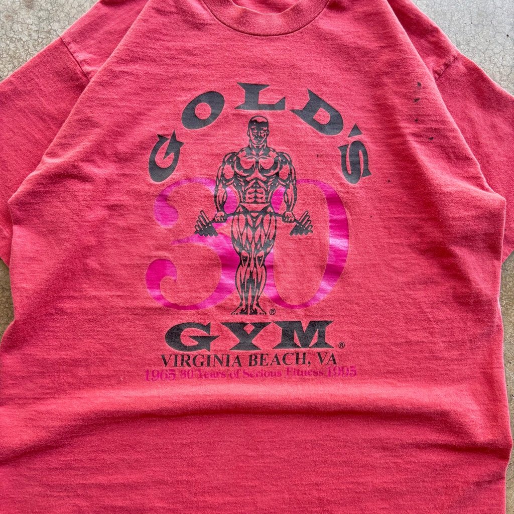 90s GOLD'S GYM TEE - XL