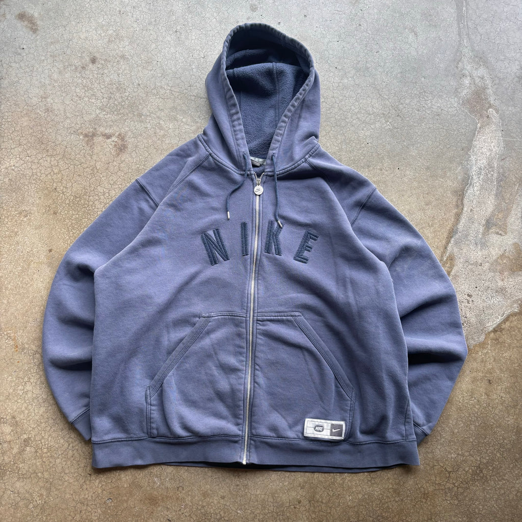 00s NIKE ZIP UP HOODIE - XL