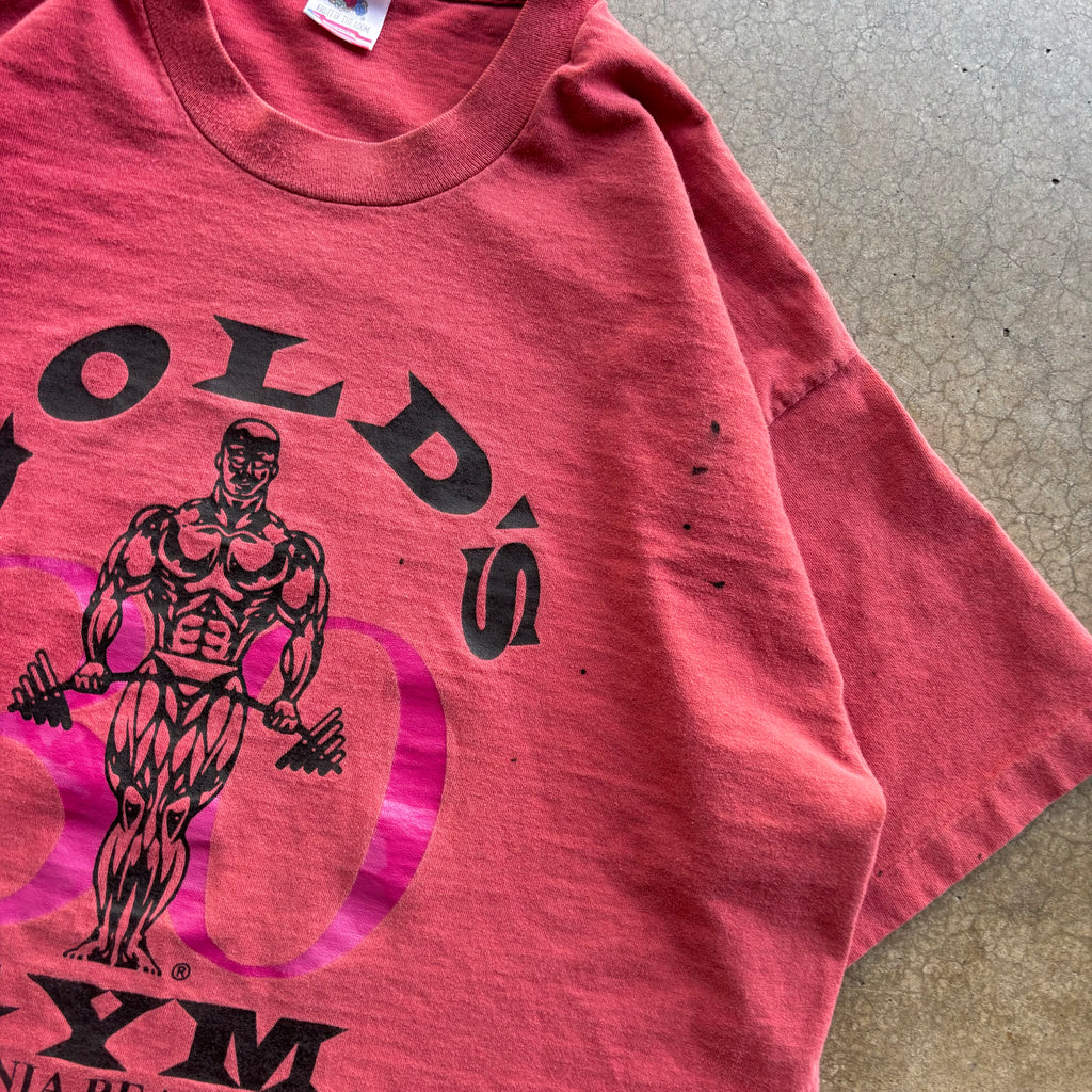 90s GOLD'S GYM TEE - XL