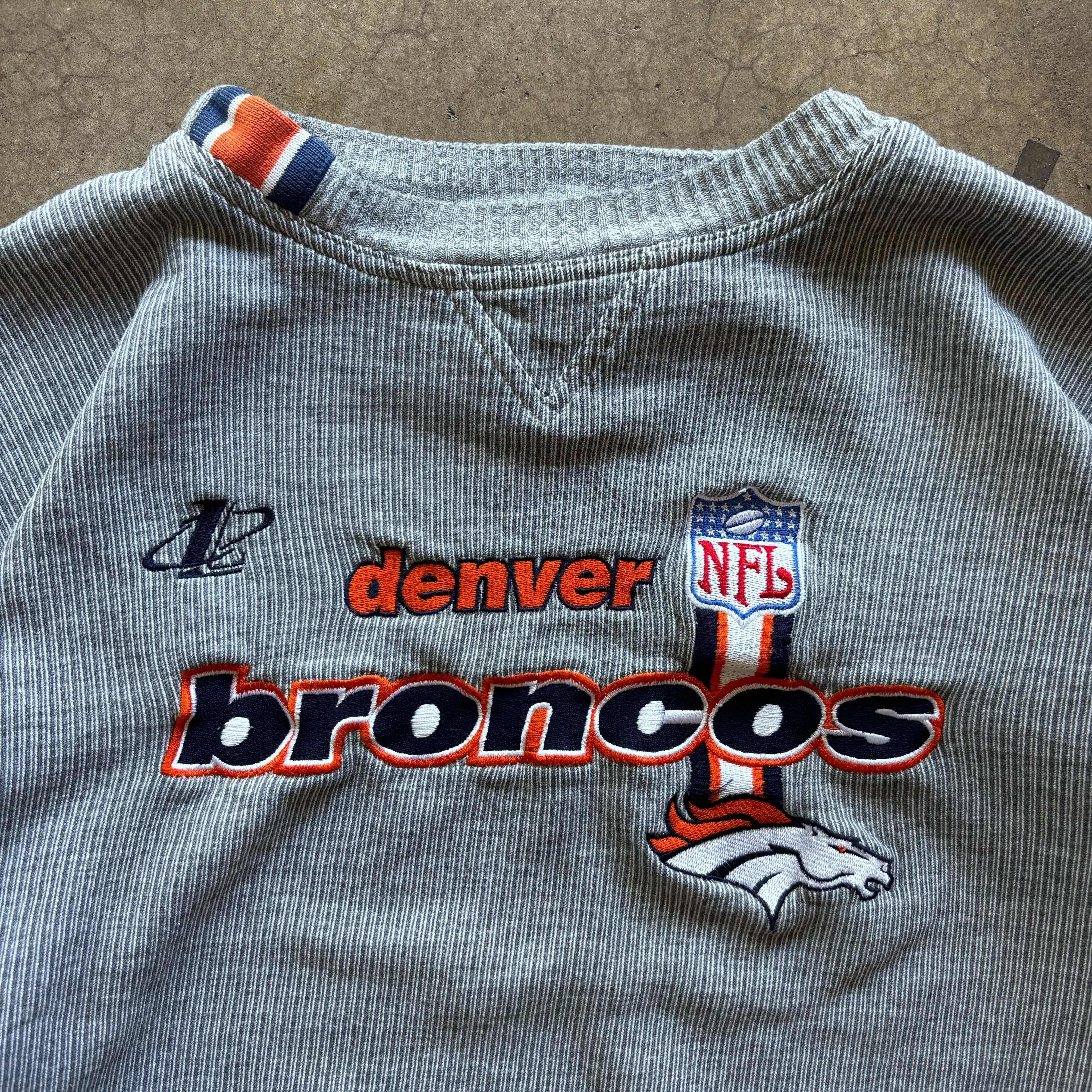 90s DENVER BRONCOS CREW - XXL