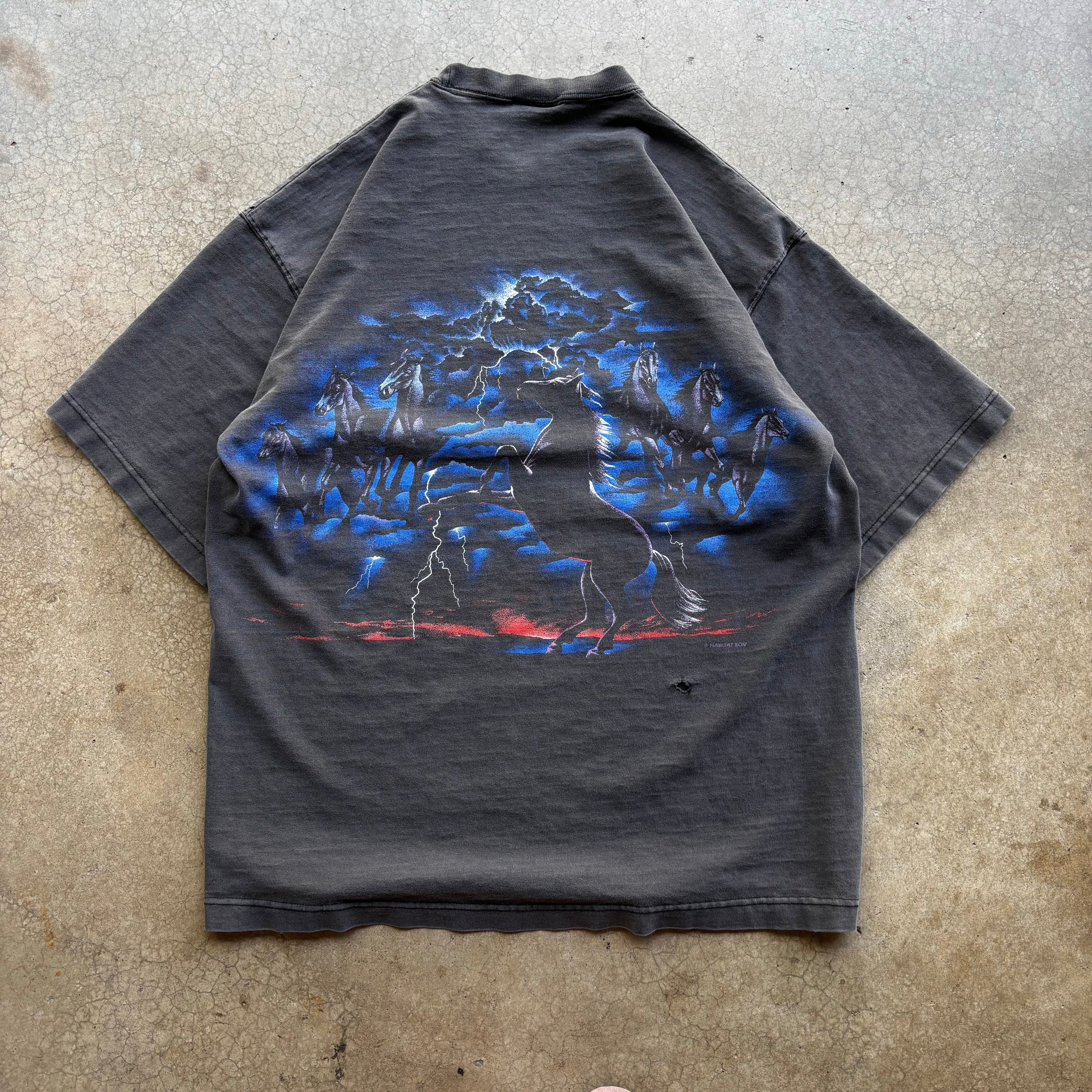 90s HORSE TEE - L
