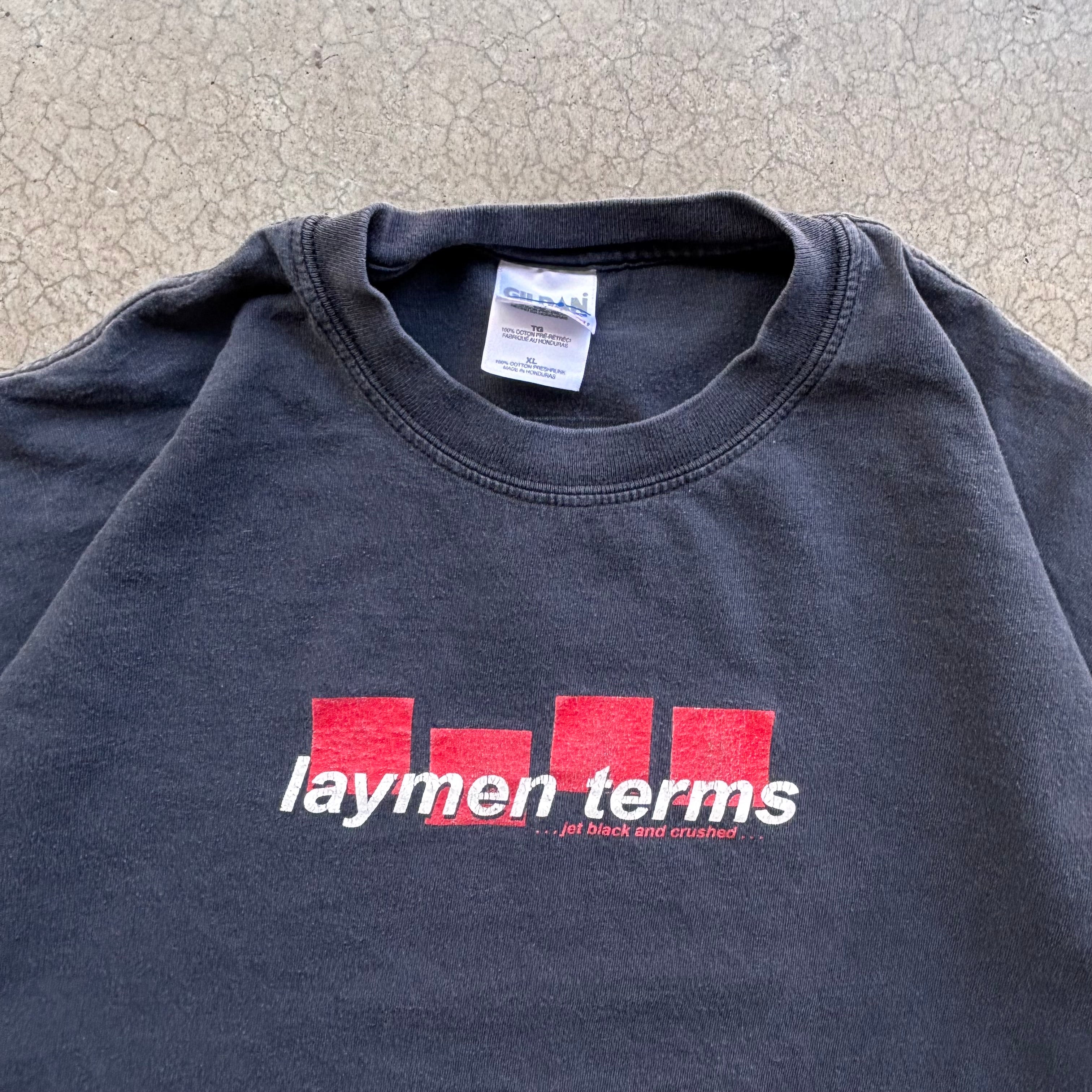 90s LAYMEN TERMS TEE - XL
