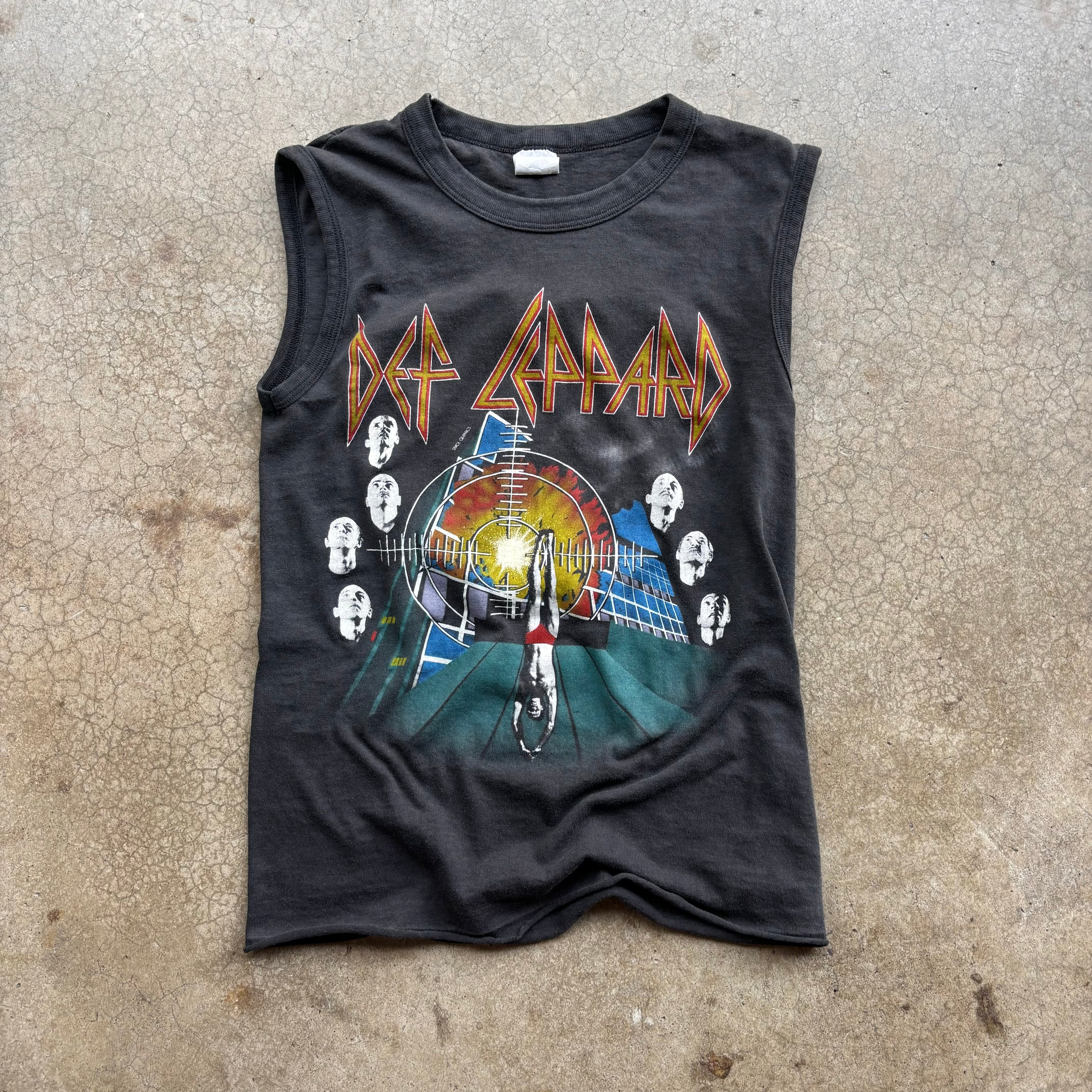 80s DEF LEPPARD TEE - S