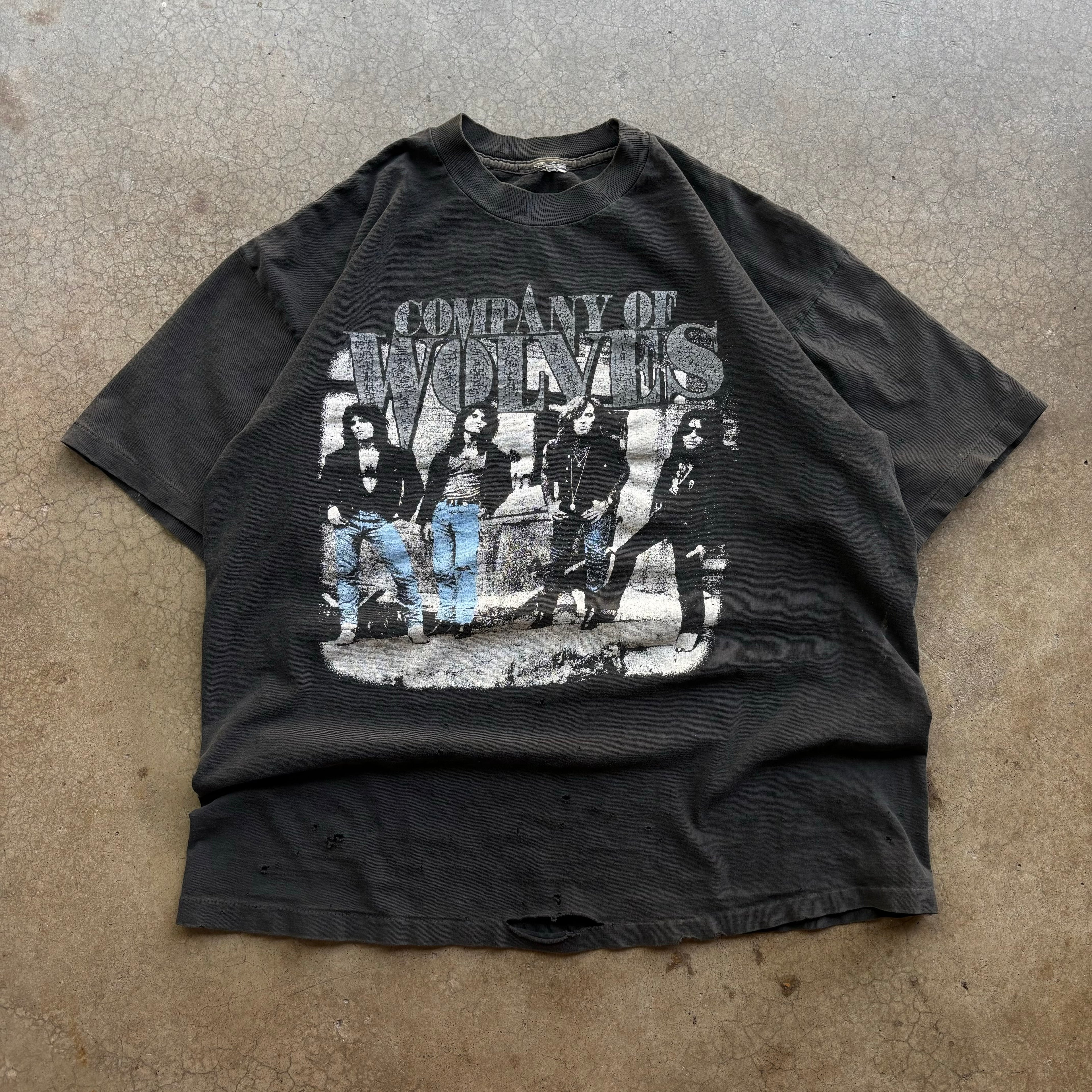 90s COMPANY OF WOLVES TEE - L