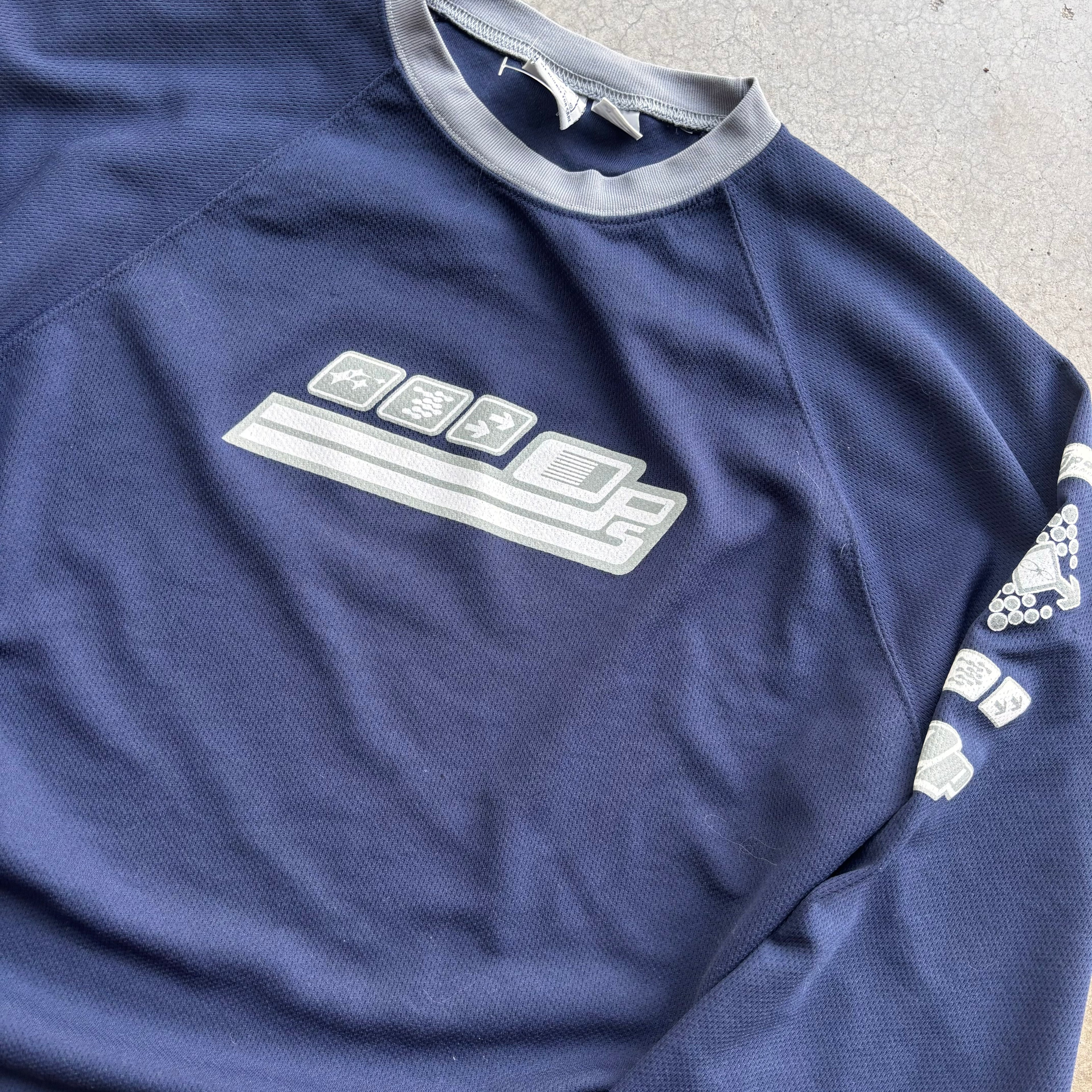 90s OCEAN PACIFIC LONGSLEEVE TEE - L