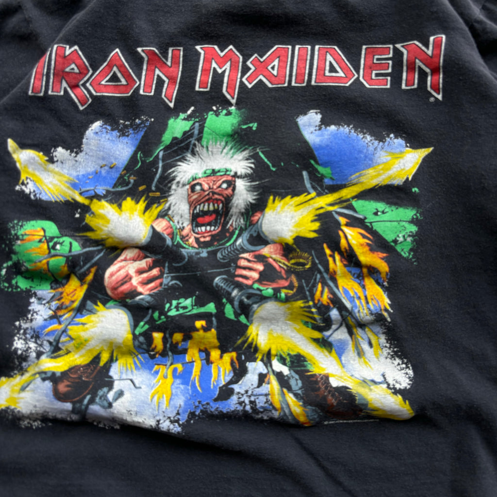 90s IRON MAIDEN TAILGUNNER TEE - L