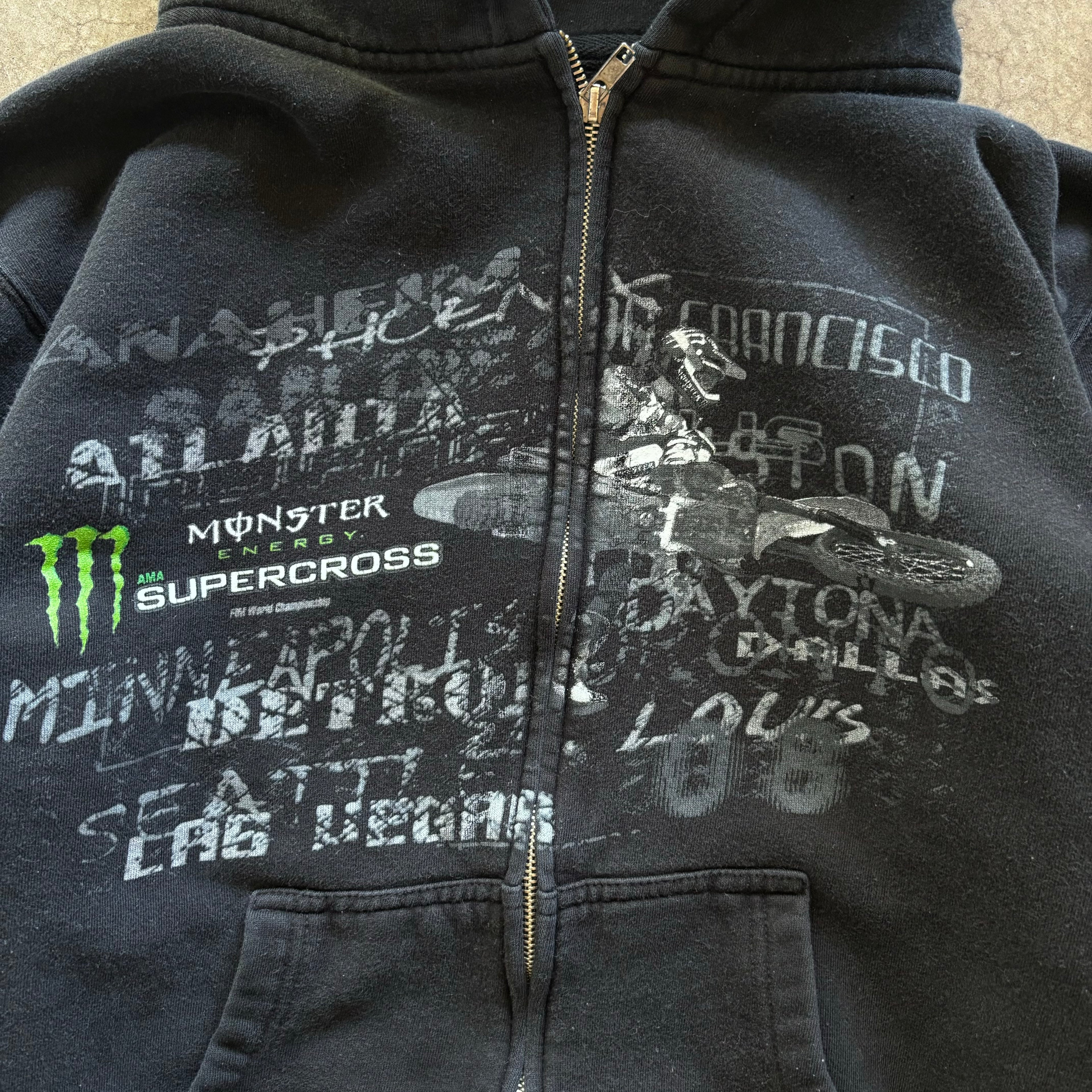 00s MONSTER ENERGY HOODIE - S