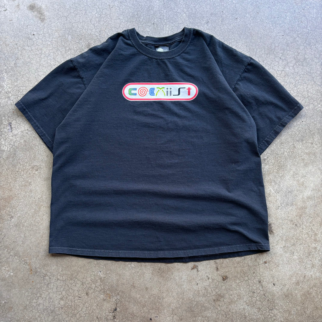 00s COEXIST VIDEO GAME TEE - XL