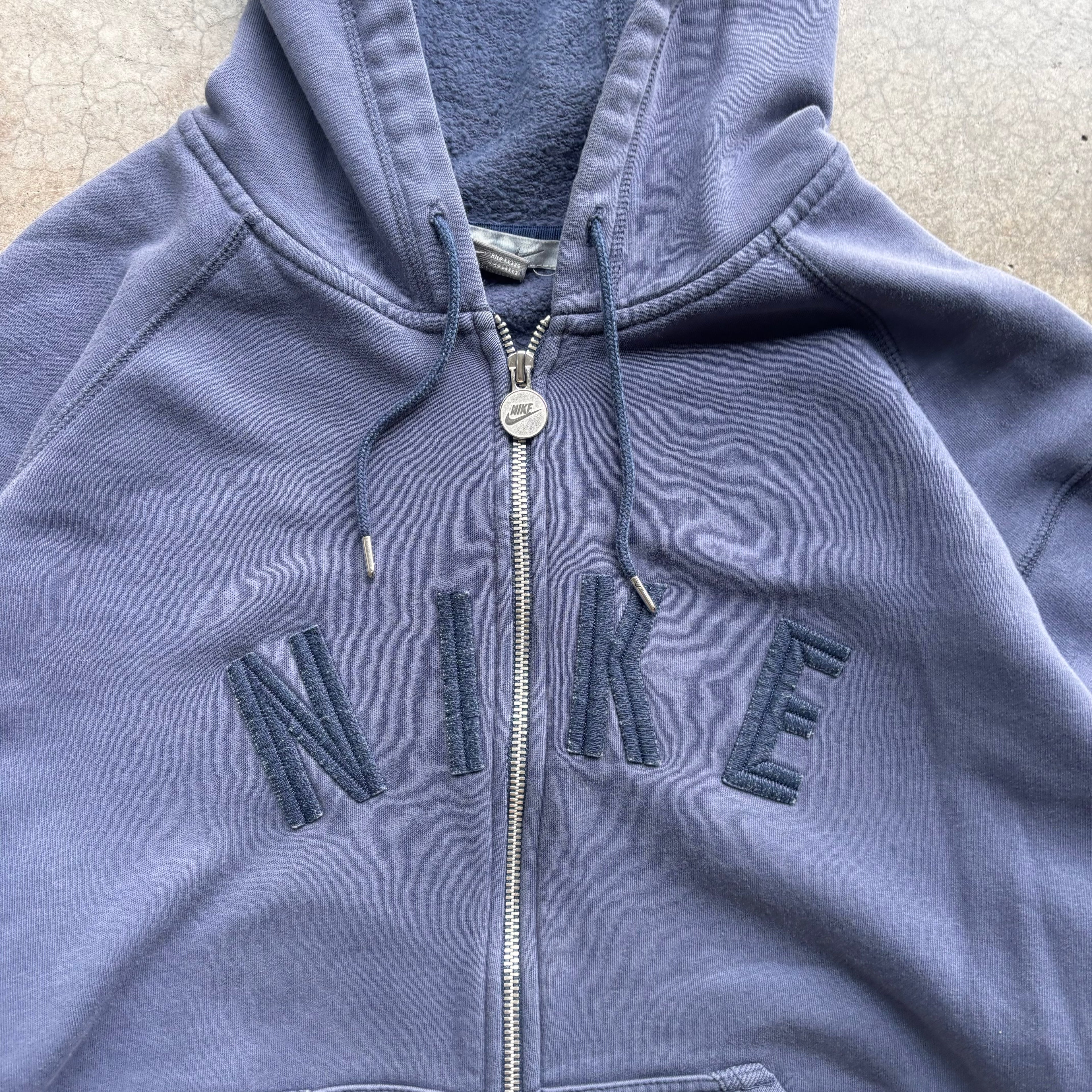 00s NIKE ZIP UP HOODIE - XL
