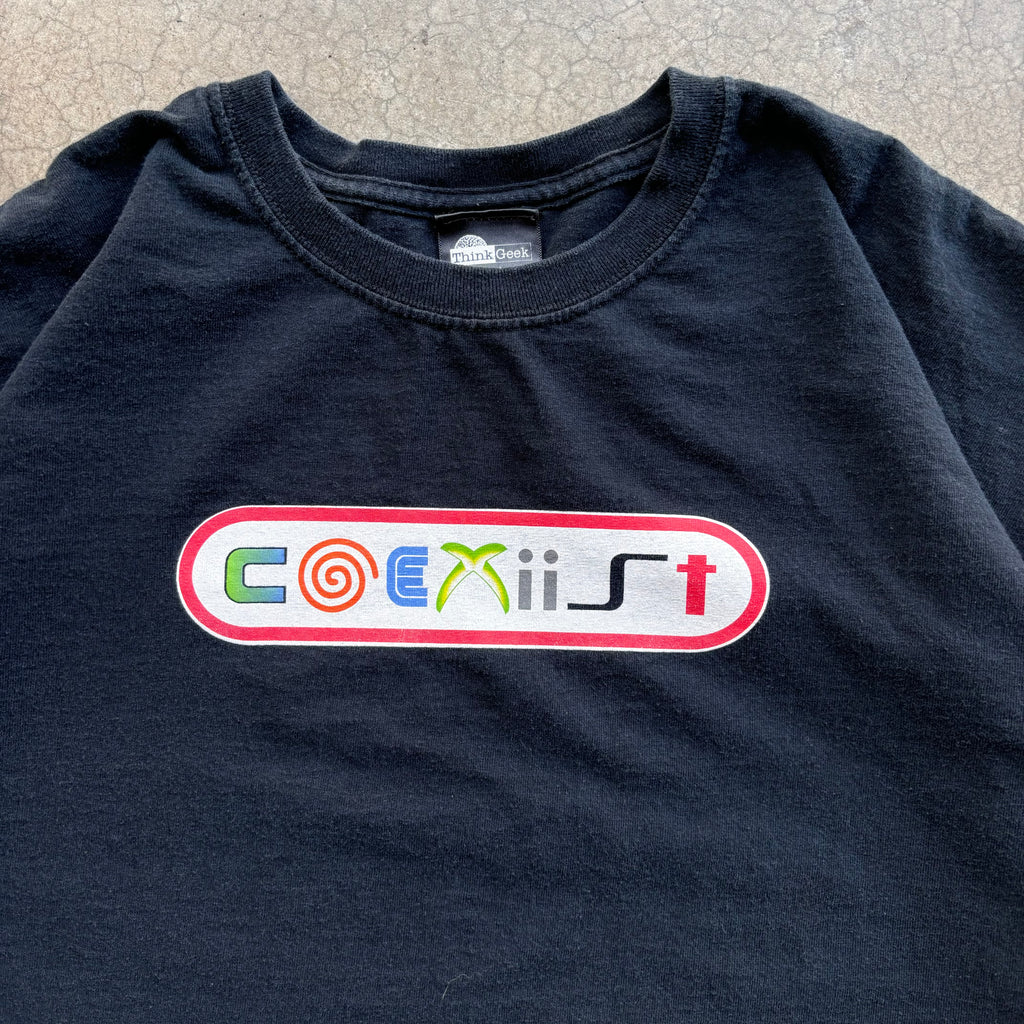 00s COEXIST VIDEO GAME TEE - XL