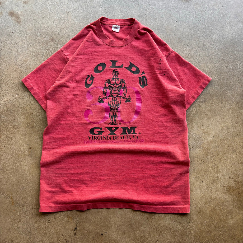 90s GOLD'S GYM TEE - XL