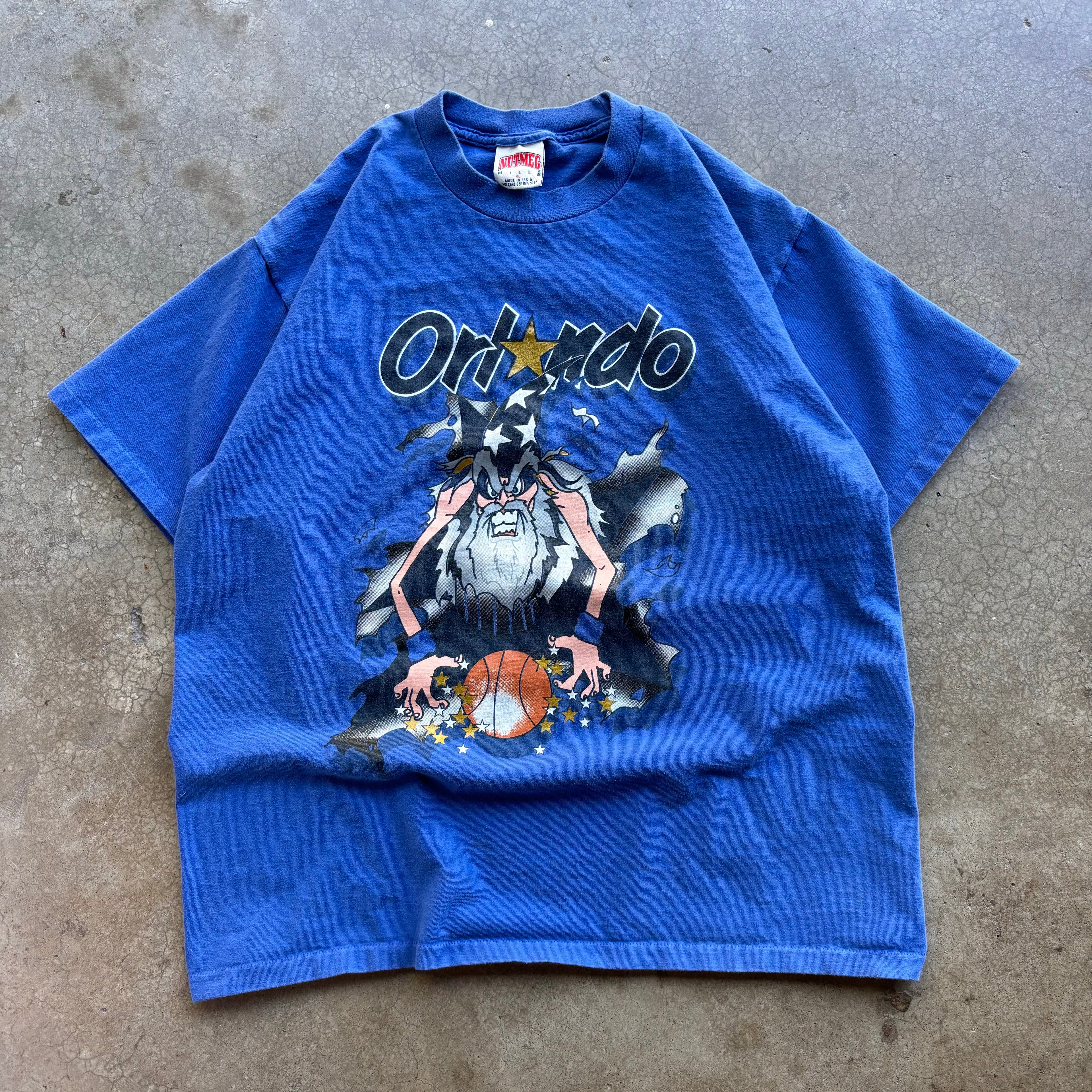 90s ORLANDO MAGIC BREAKTHROUGH TEE- L