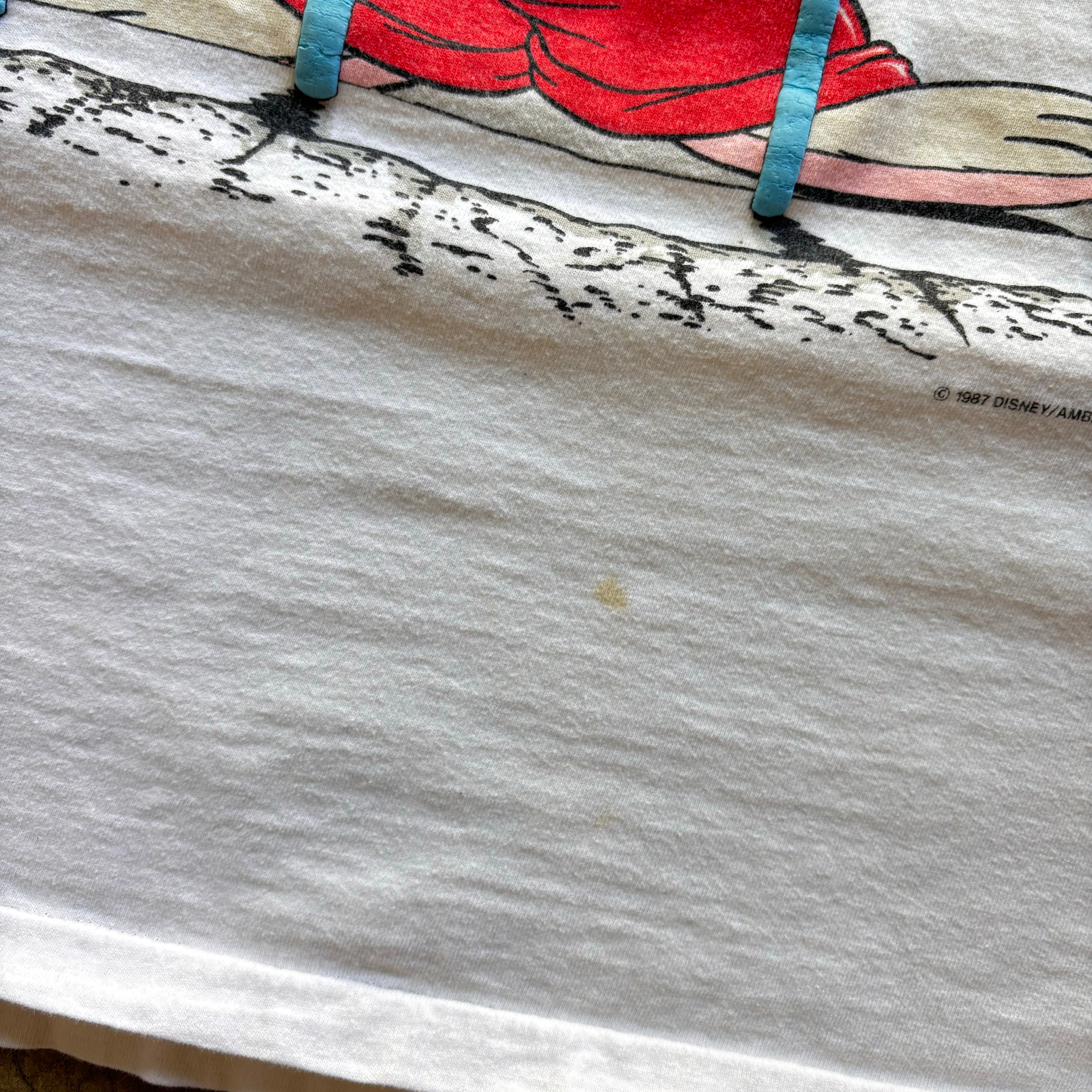 90s WHO KILLED RODGER RABBIT TEE - L