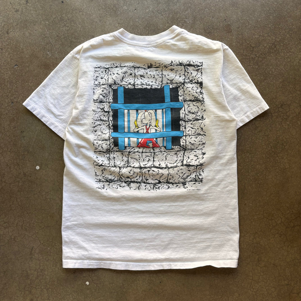 90s WHO KILLED RODGER RABBIT TEE - L