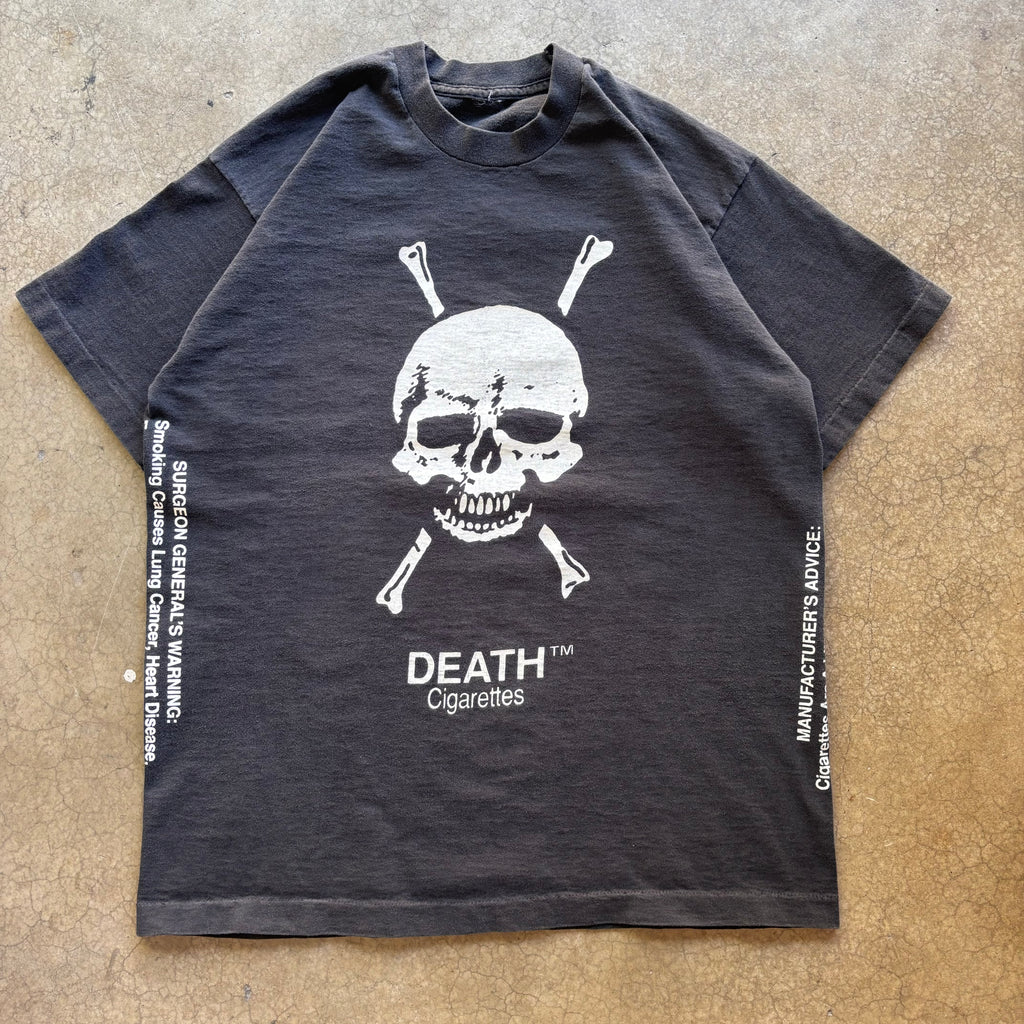 90s CIGARETTES DEATH FASHION VICTIM TEE - L
