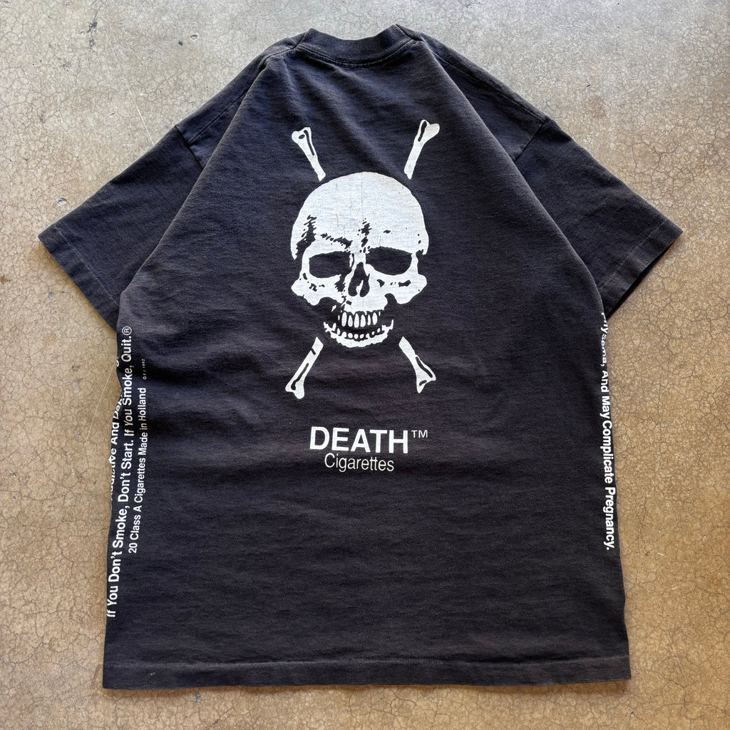 90s CIGARETTES DEATH FASHION VICTIM TEE - L