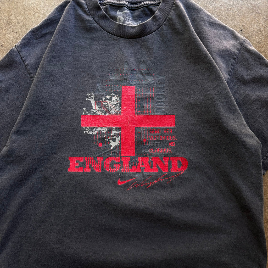 00s WAYNE ROONEY ENGLAND NIKE TEE - L