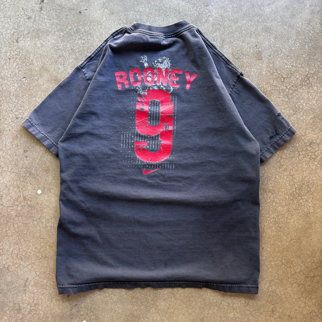 00s WAYNE ROONEY ENGLAND NIKE TEE - L
