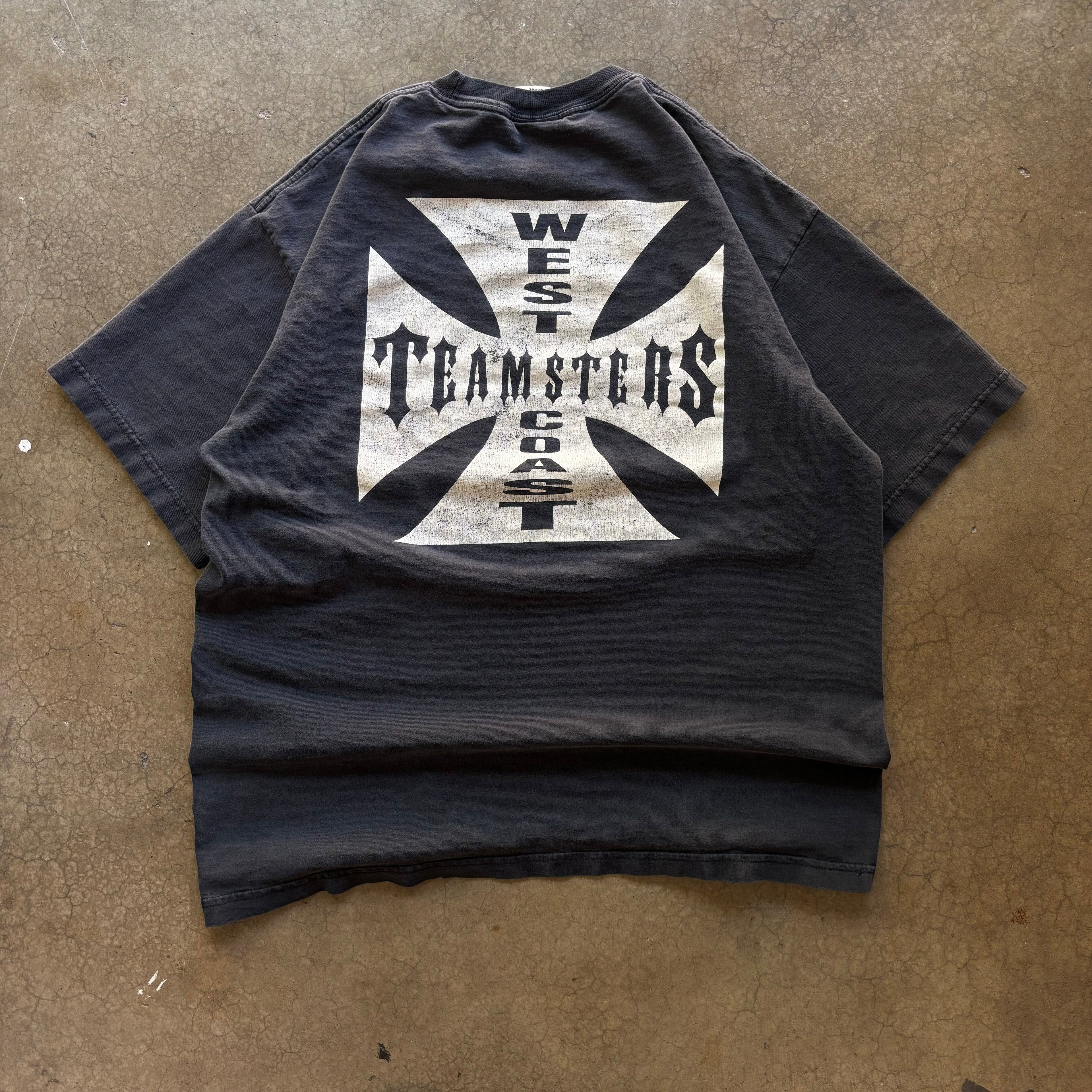 90s WEST COAST TEAMSTERS TEE - XL