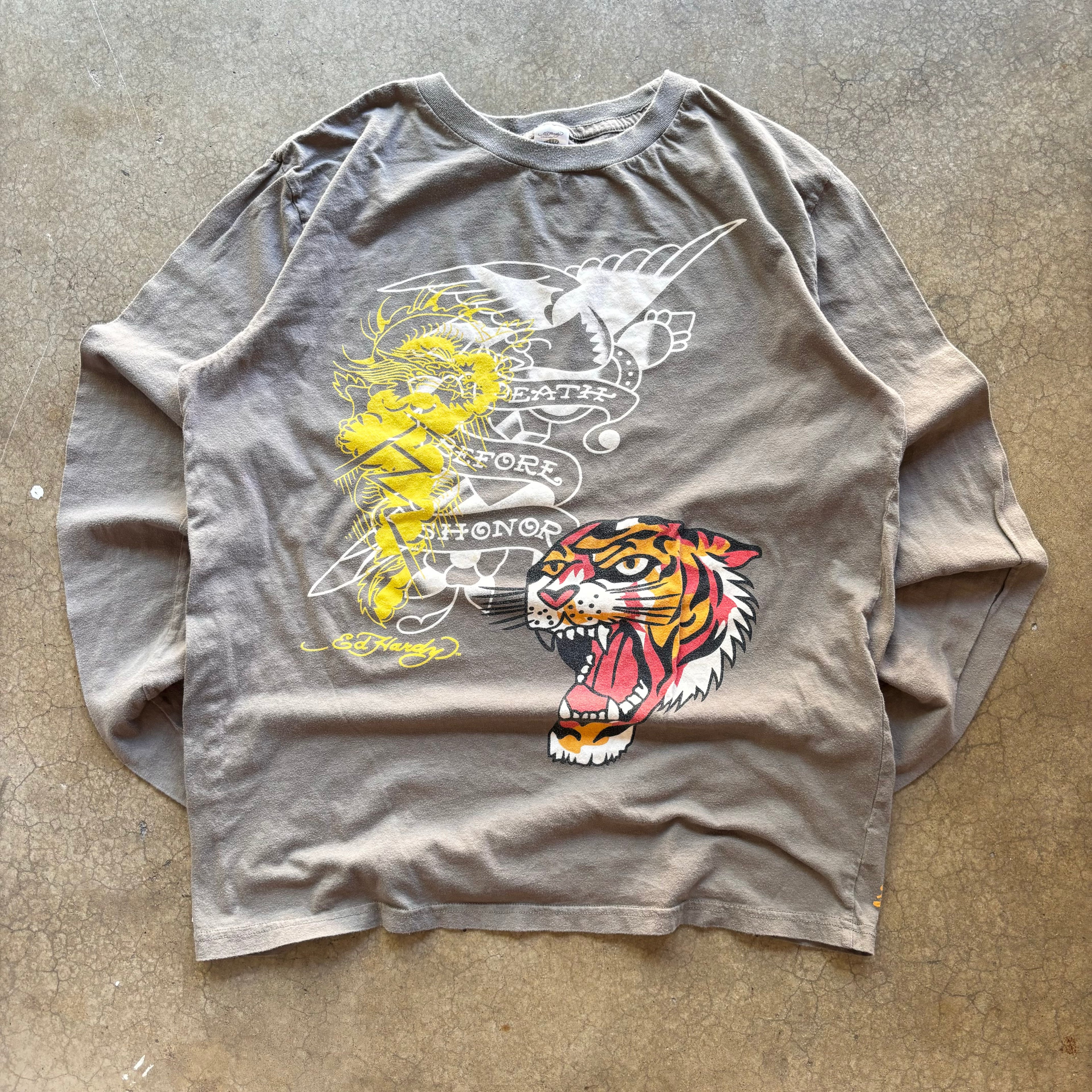 00s ED HARDY LONGSLEEVE TEE - XXL