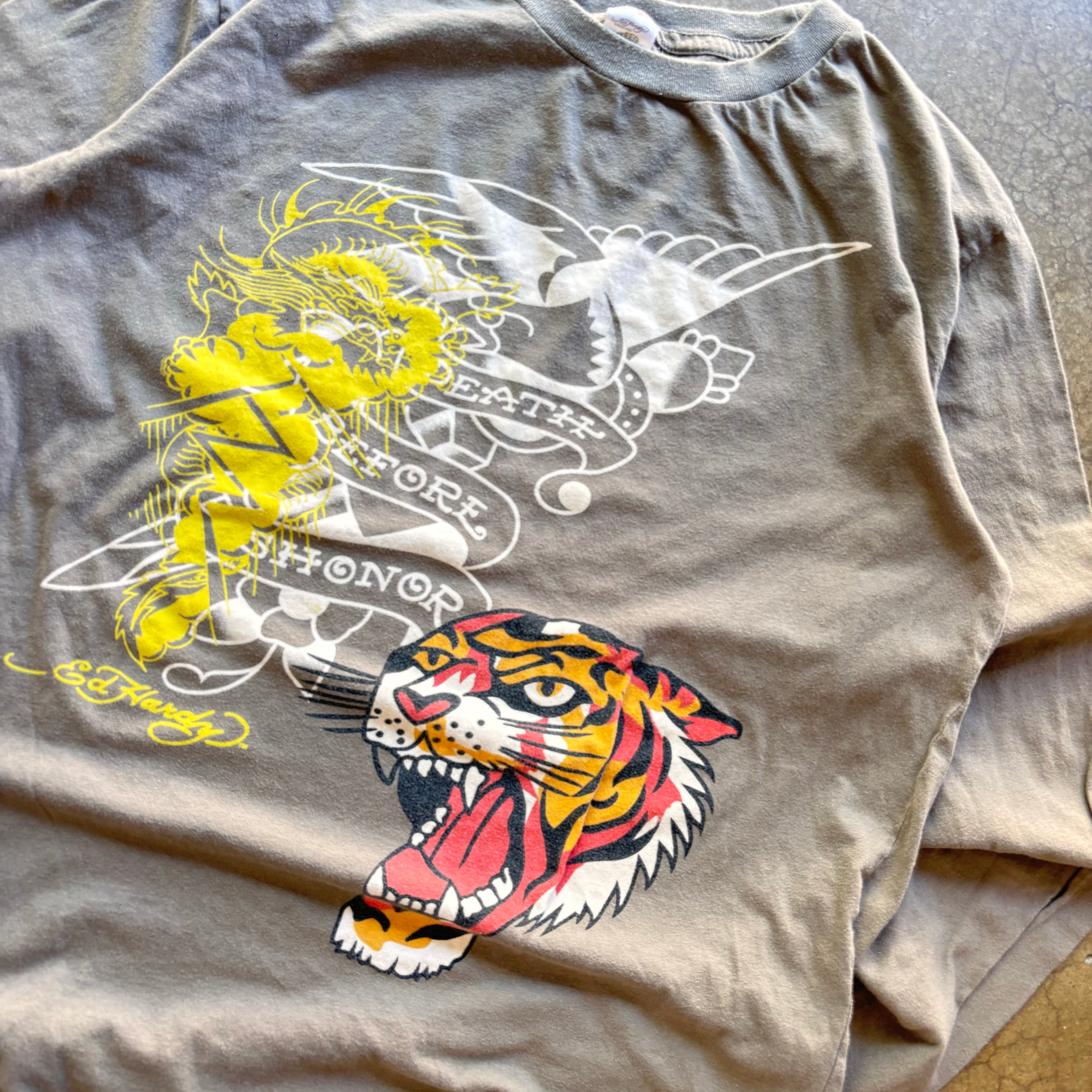 00s ED HARDY LONGSLEEVE TEE - XXL