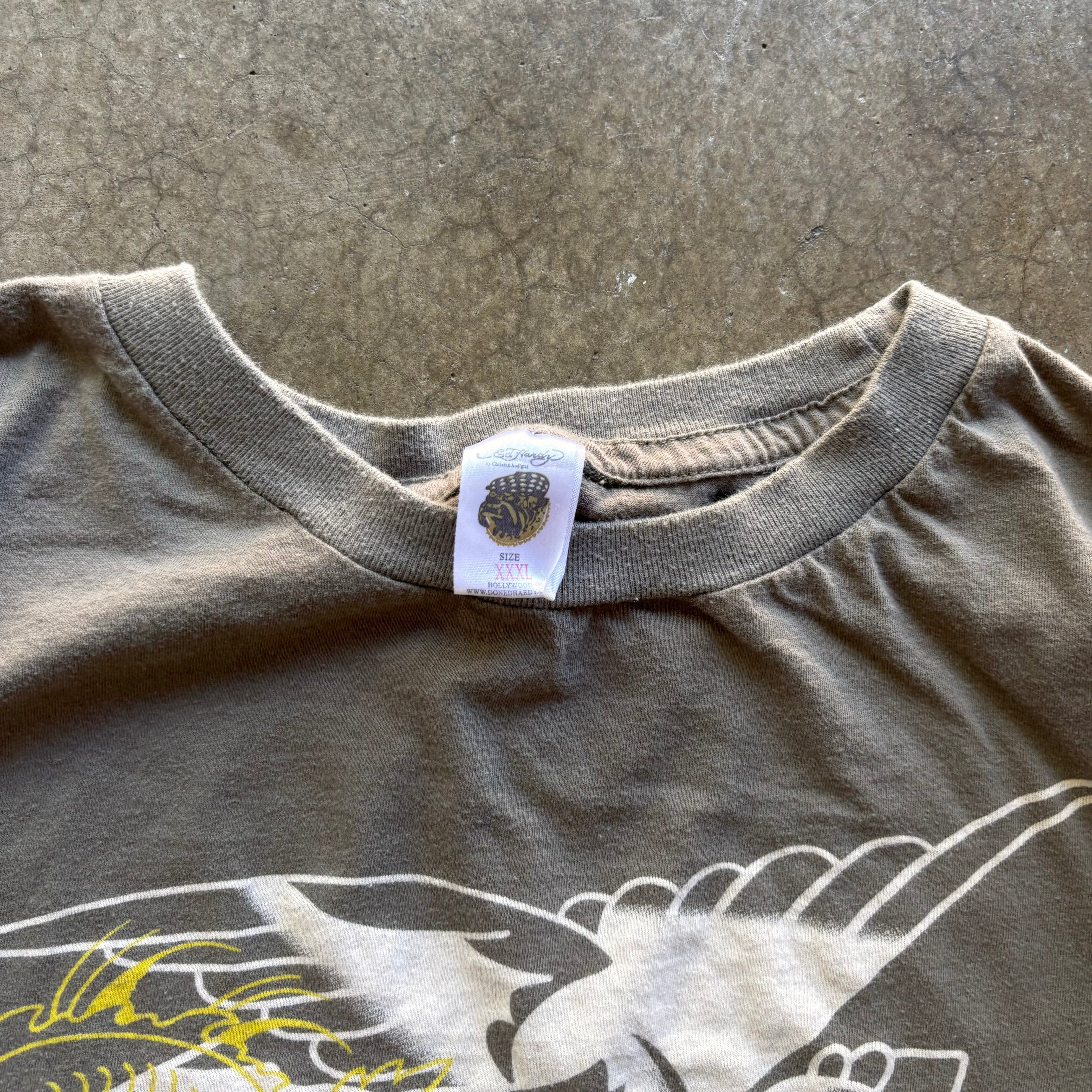 00s ED HARDY LONGSLEEVE TEE - XXL