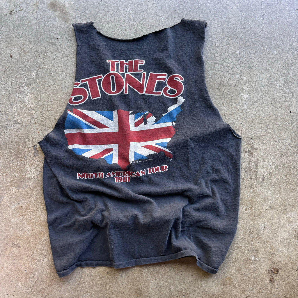 80s ROLLING STONES TANK - L