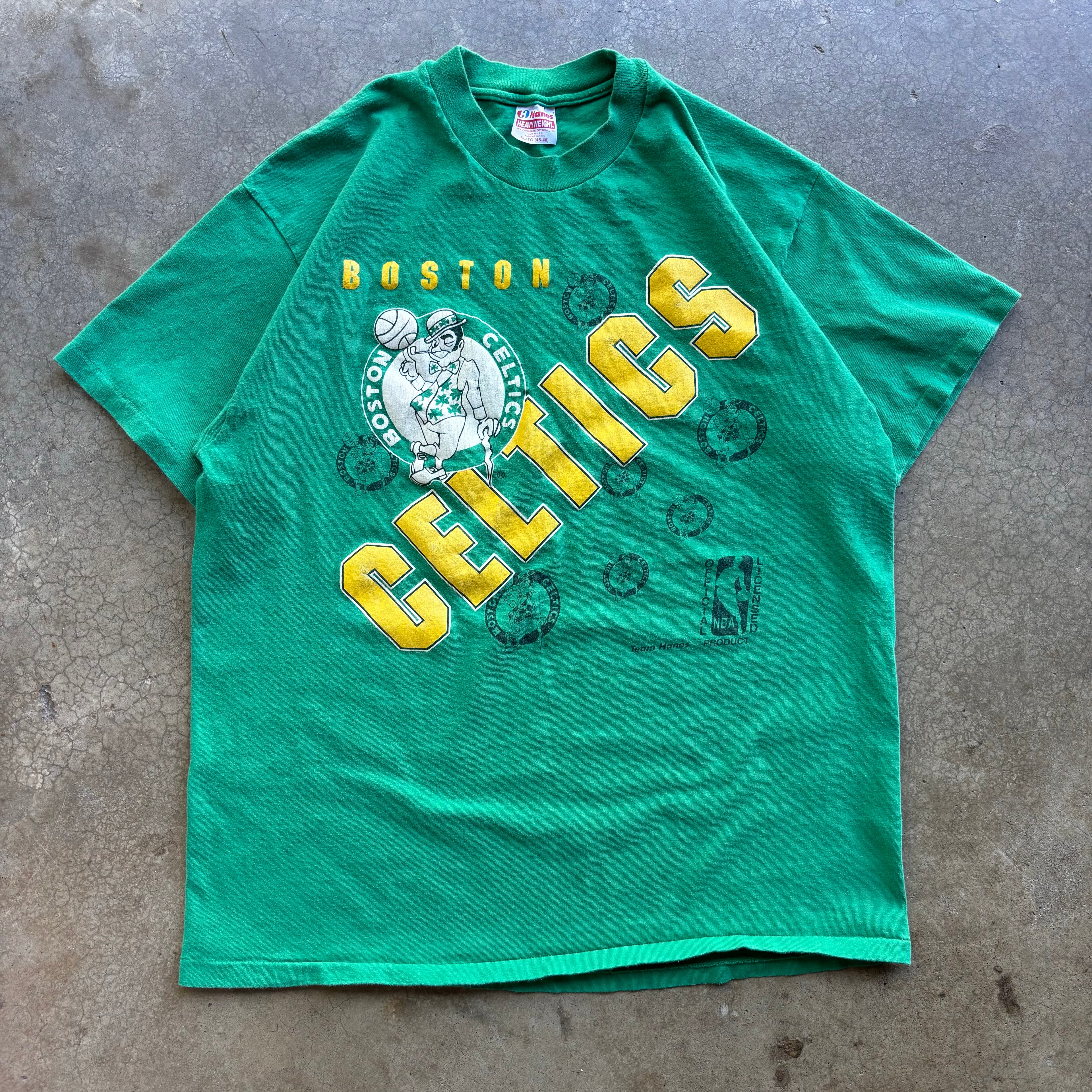 90s BOSTON CELTICS TEE - XL