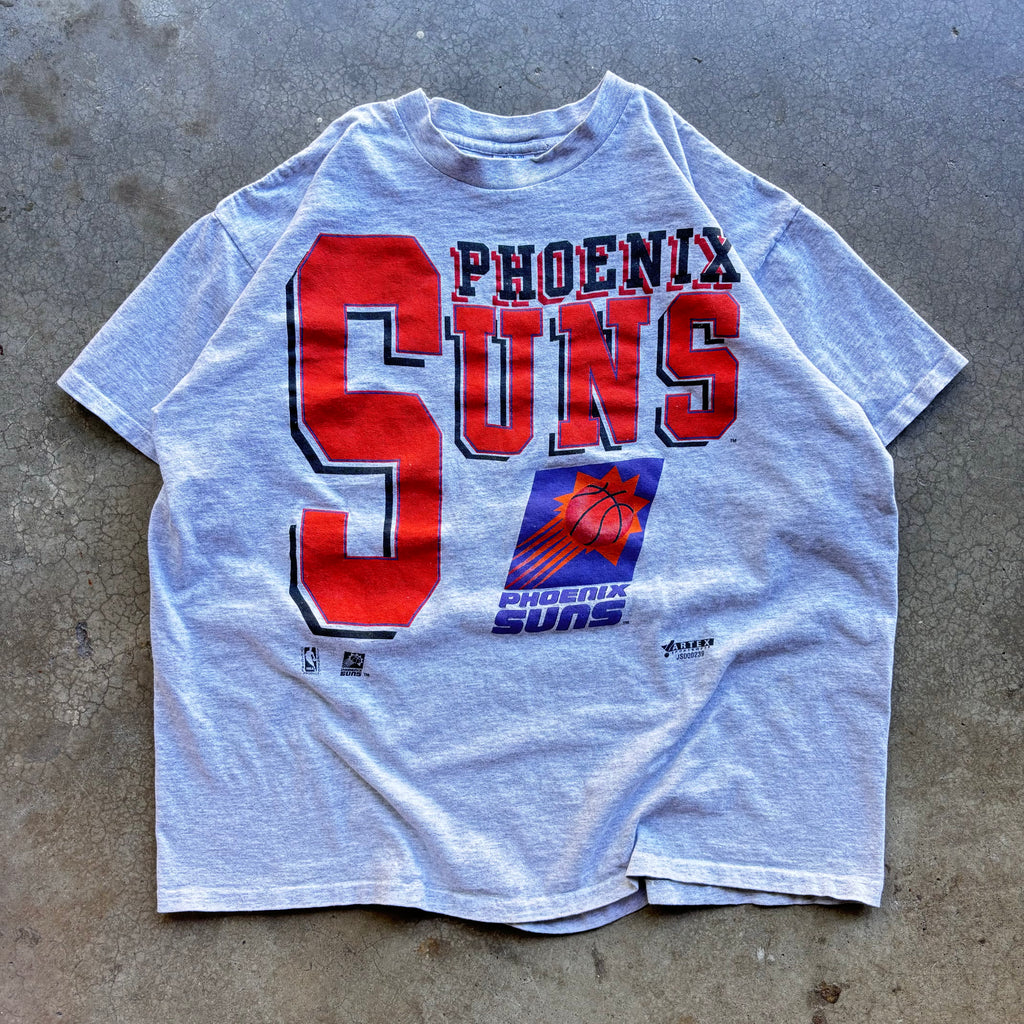 90s GRAY PHOENIX SUNS TEE - XL