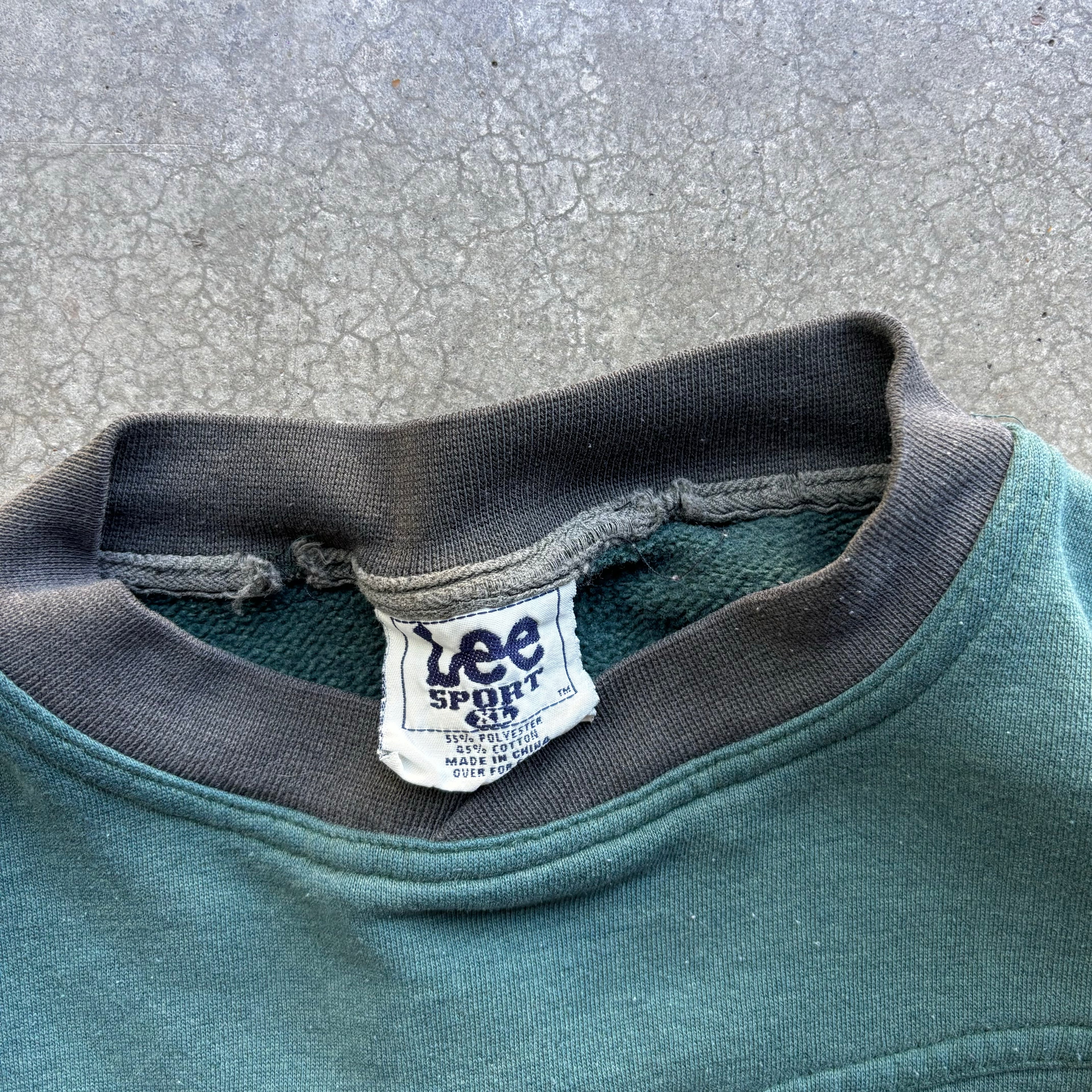 90s GREEN BOSTON CELTICS CREW - XL