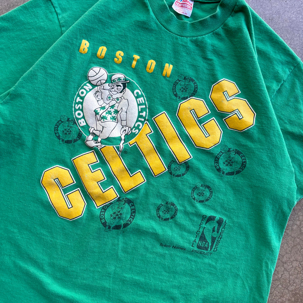90s BOSTON CELTICS TEE - XL