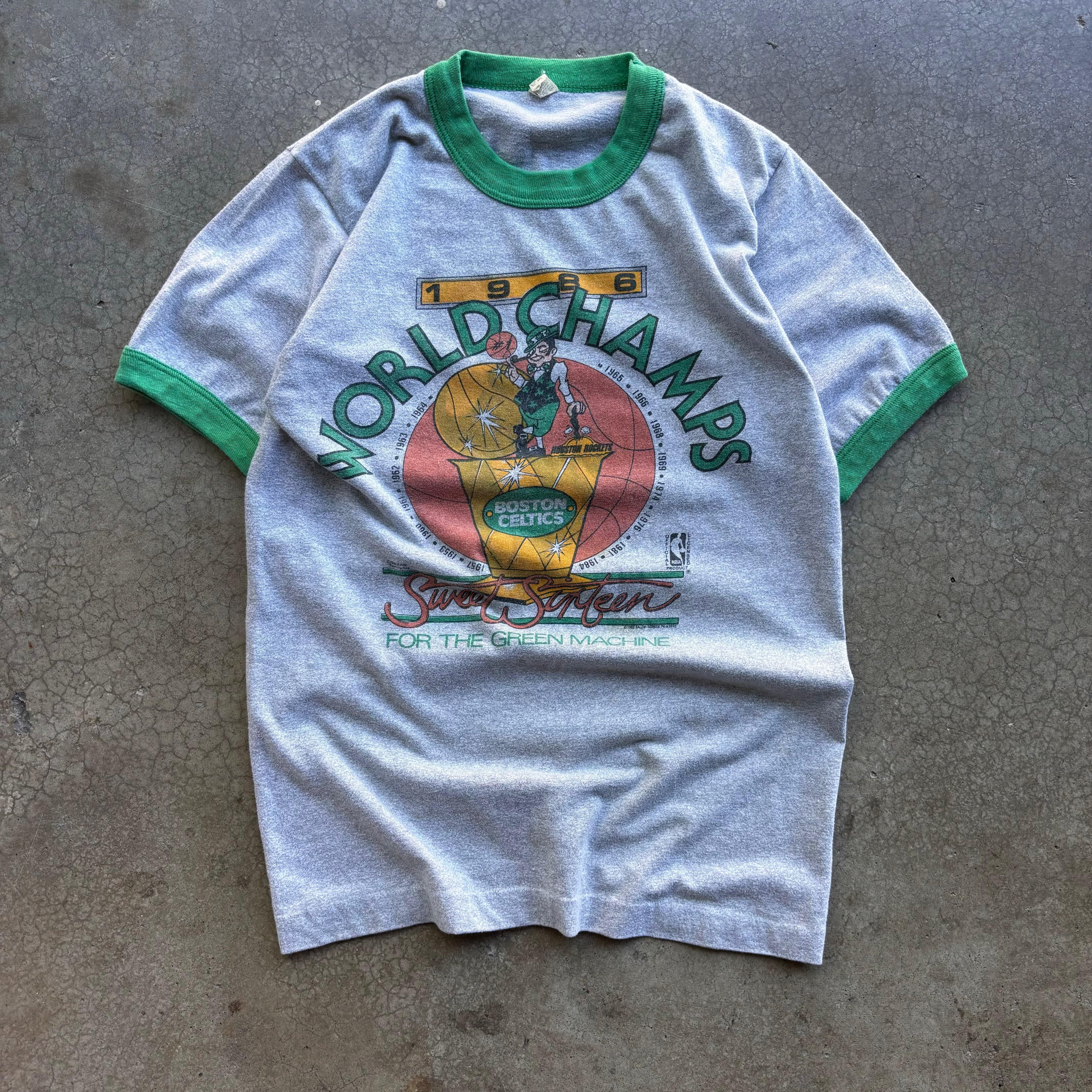 80s BOSTON CELTICS CHAMPS RINGER - SM