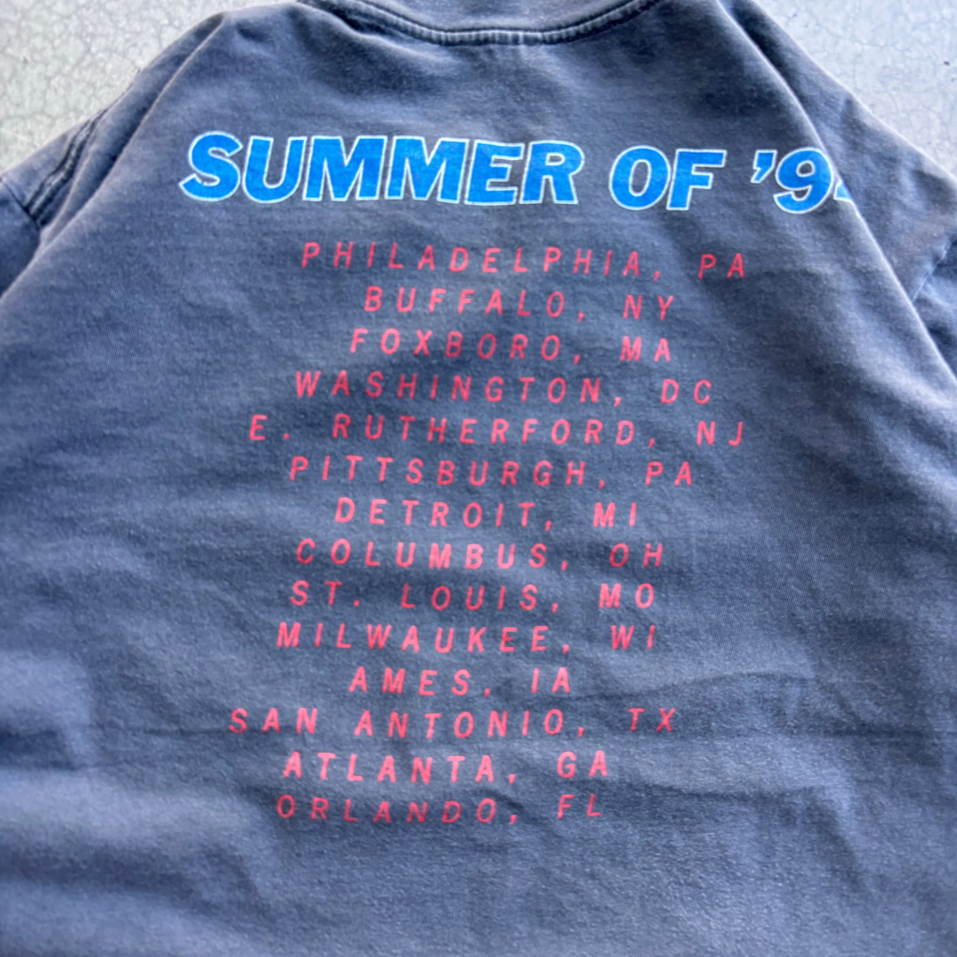 90s FACE TO FACE TOUR TEE - XL