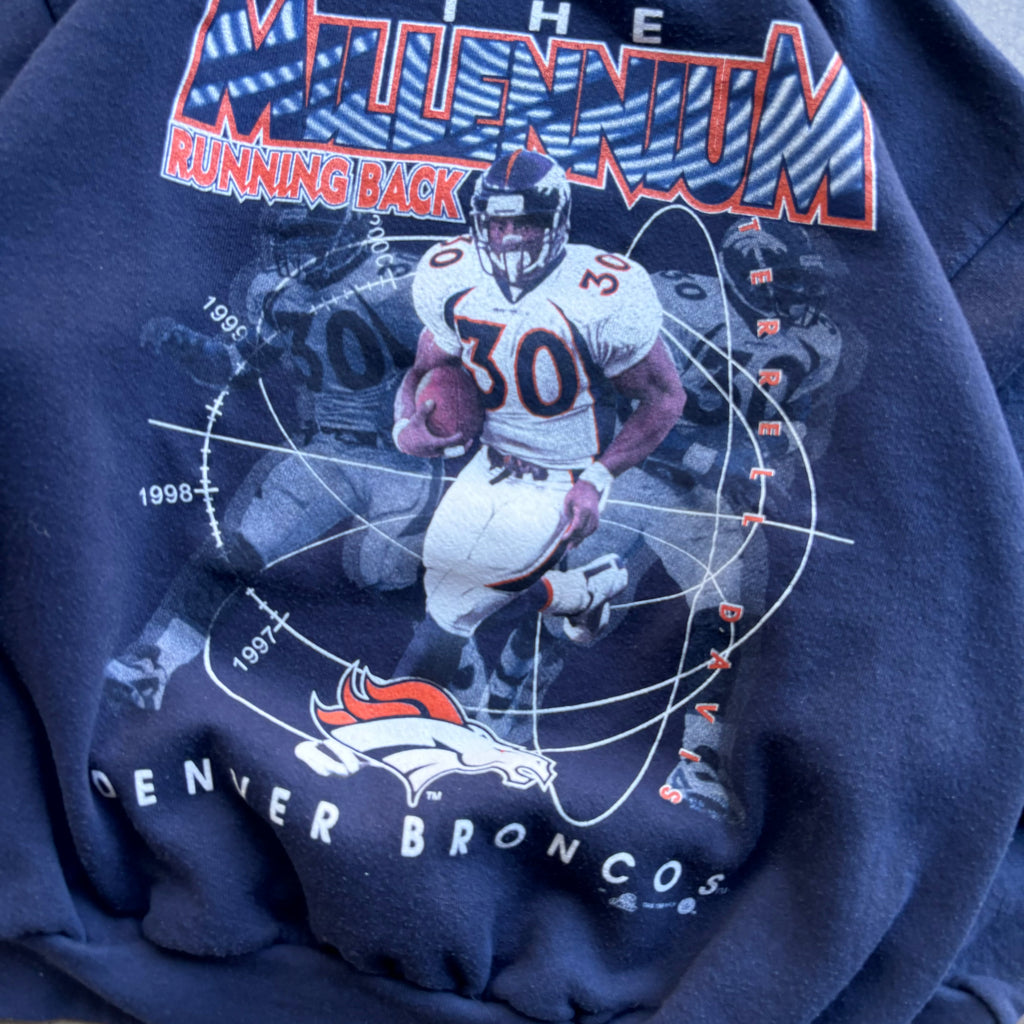 90s TERREL DAVIS CREWNECK - L