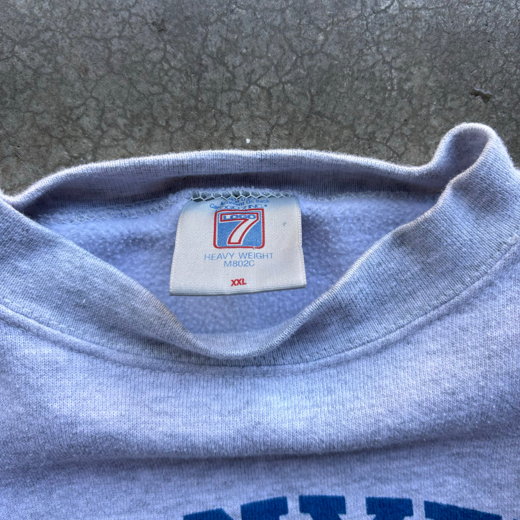 90s GRAY DENVER NUGGETS CREW - XXL