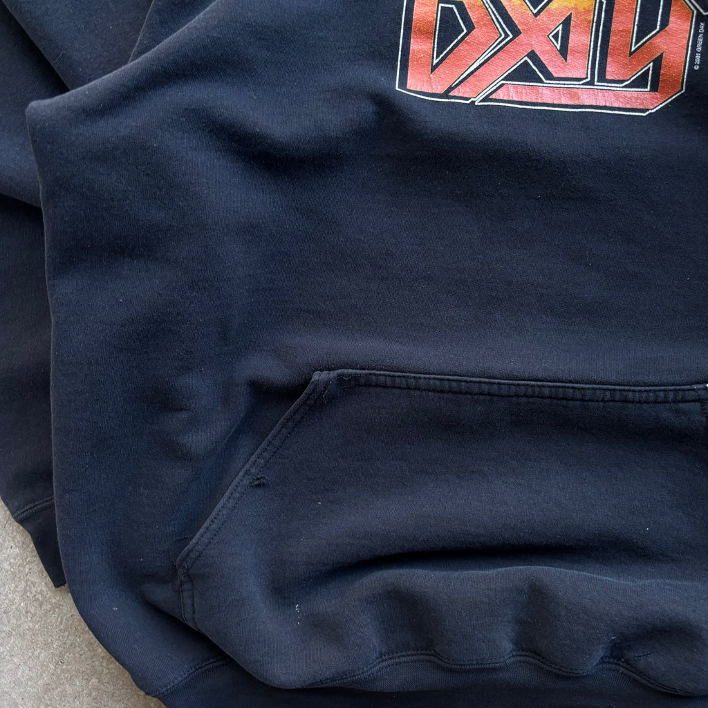 00s GREEN DAY HOODIE - L