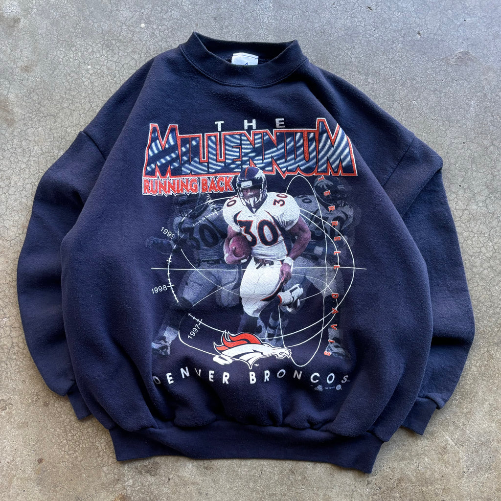 90s TERREL DAVIS CREWNECK - L