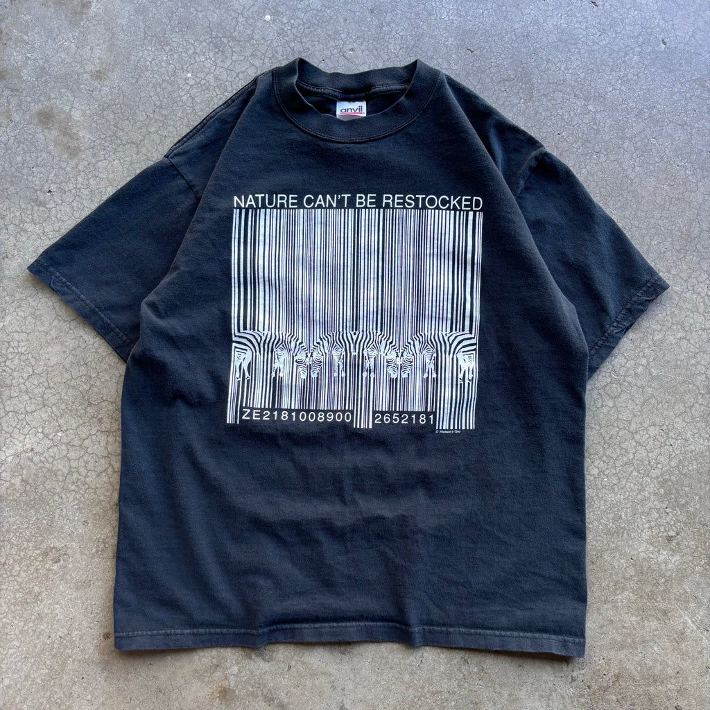 00s NATURE CANT BE RESTOCKED TEE - M