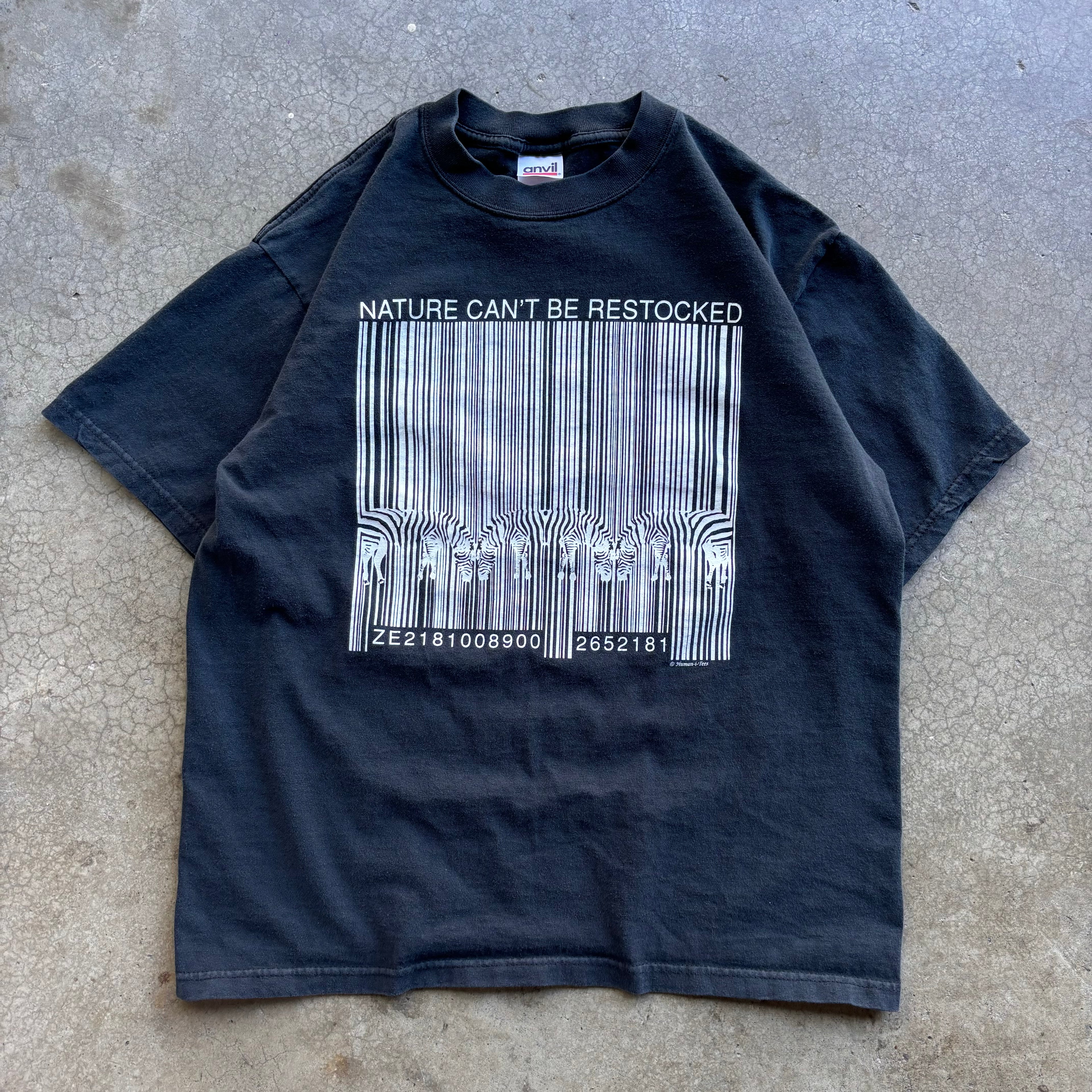 00s NATURE CANT BE RESTOCKED TEE - M