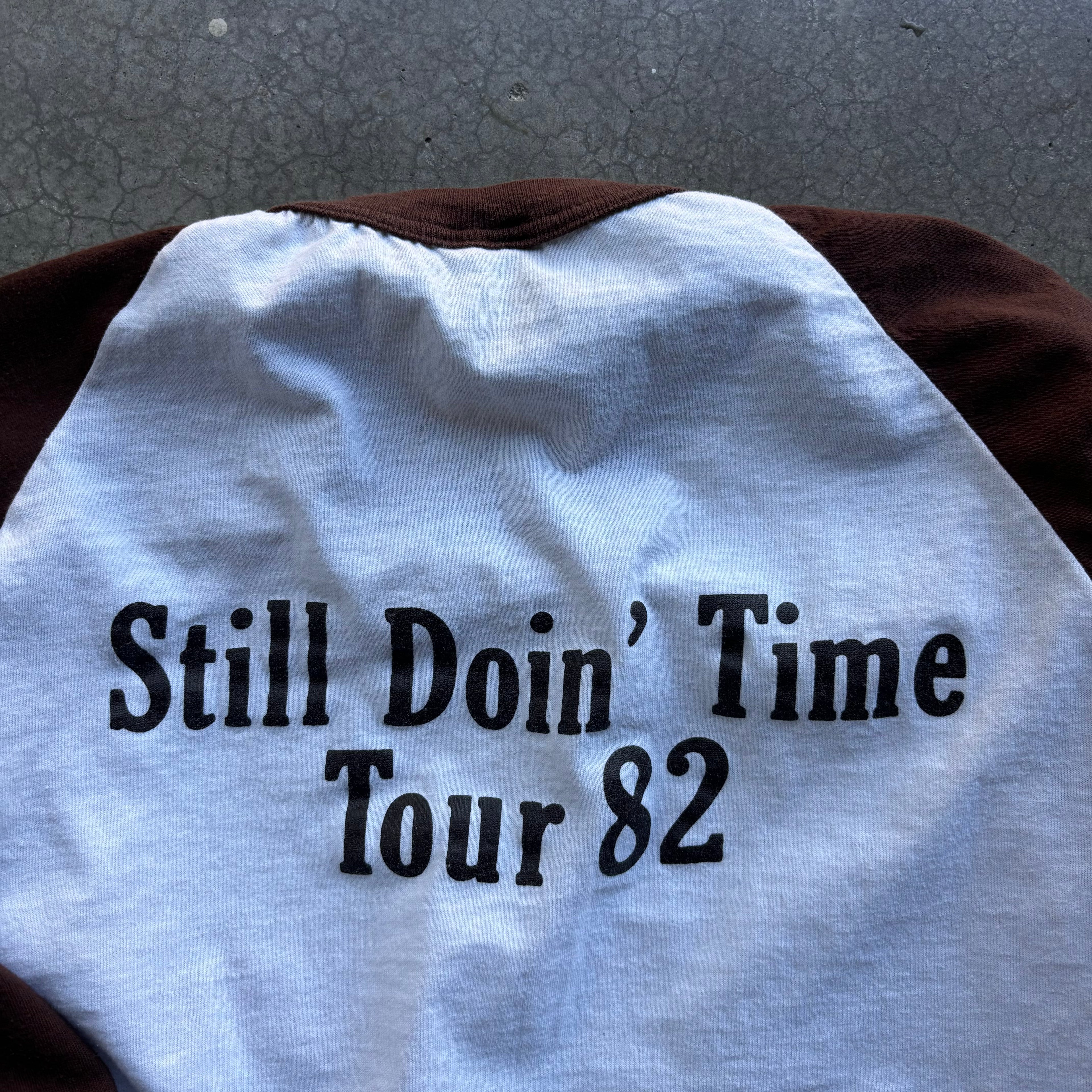 80s GEORGE JONES RAGLAN - L