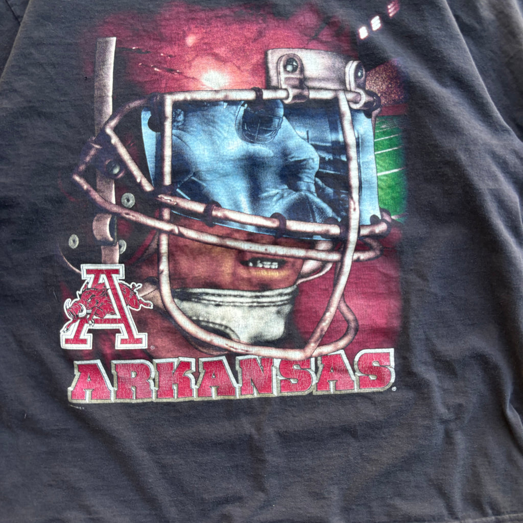 90s ARKANSAS HELMET TEE - XL