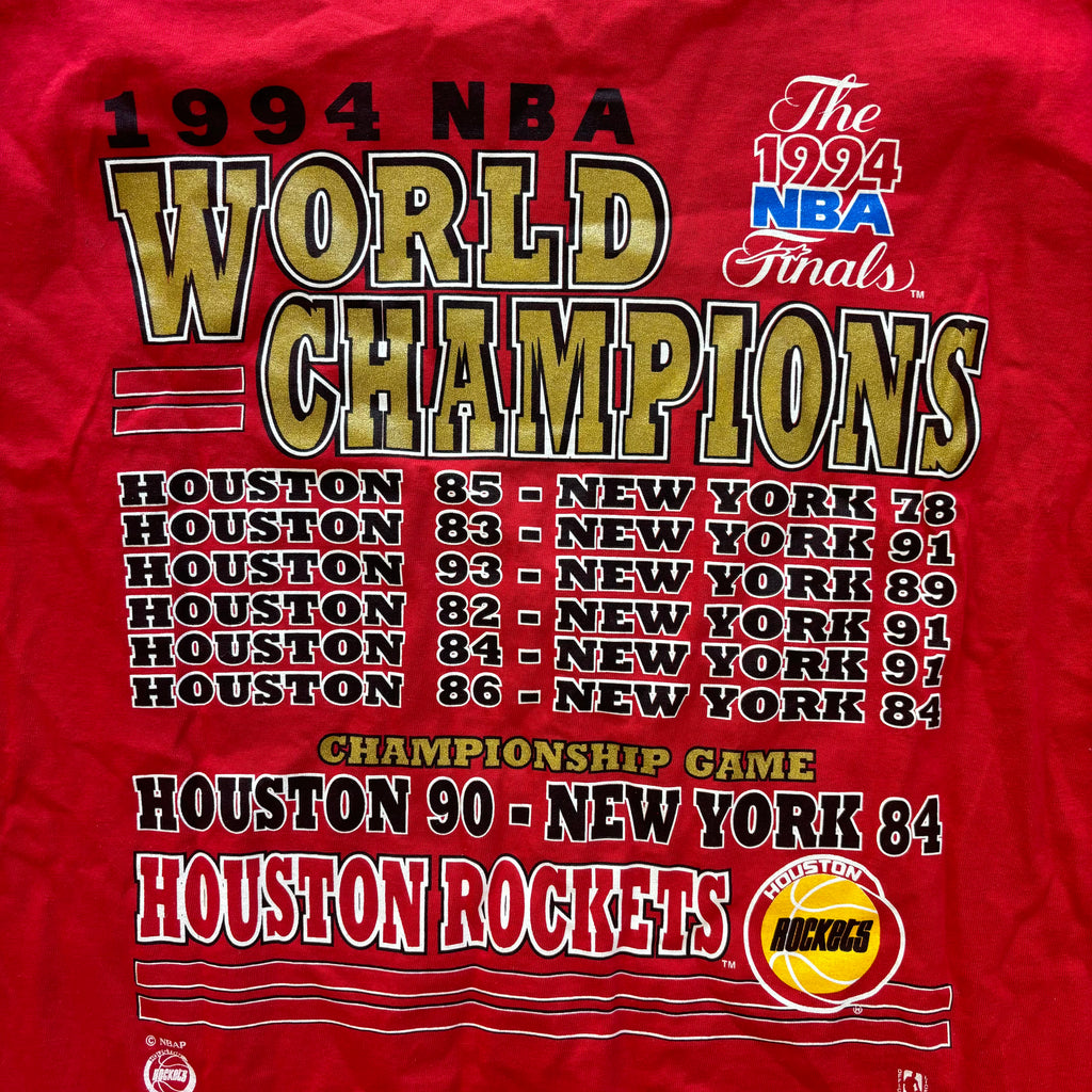 90s HOUSTON ROCKETS TEE - XL