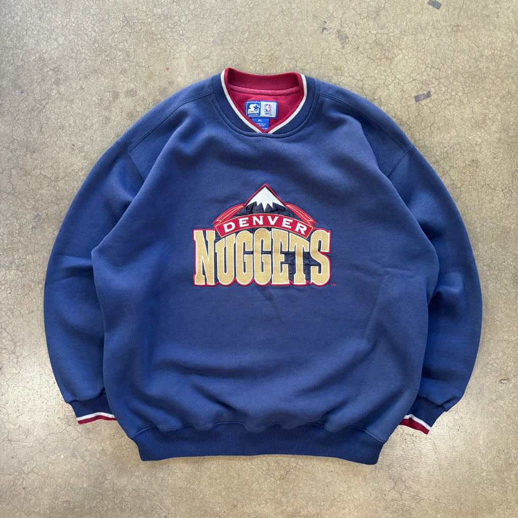 90s DENVER NUGGETS CREWNECK - XL
