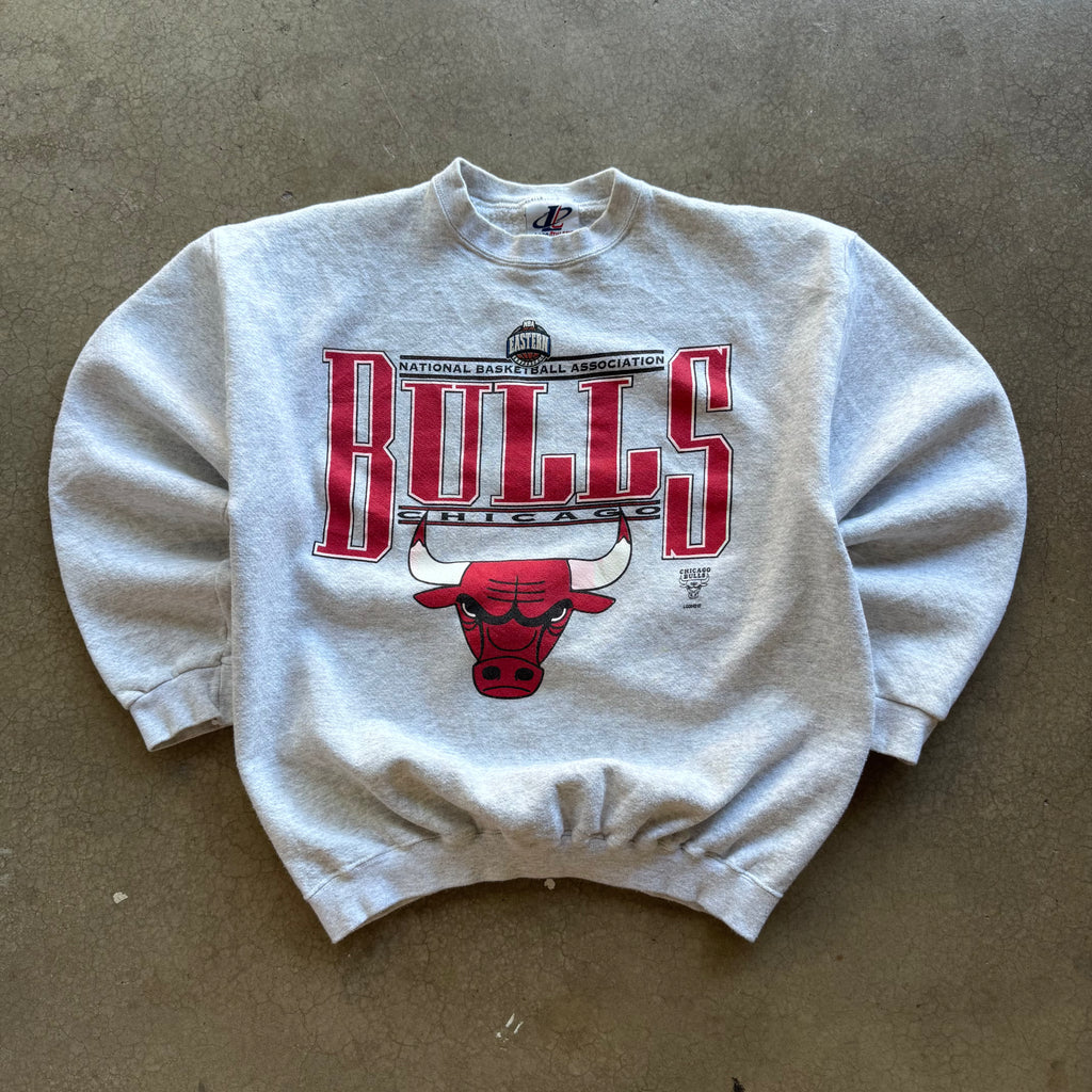 90s CHICAGO BULLS CREWNECK - L