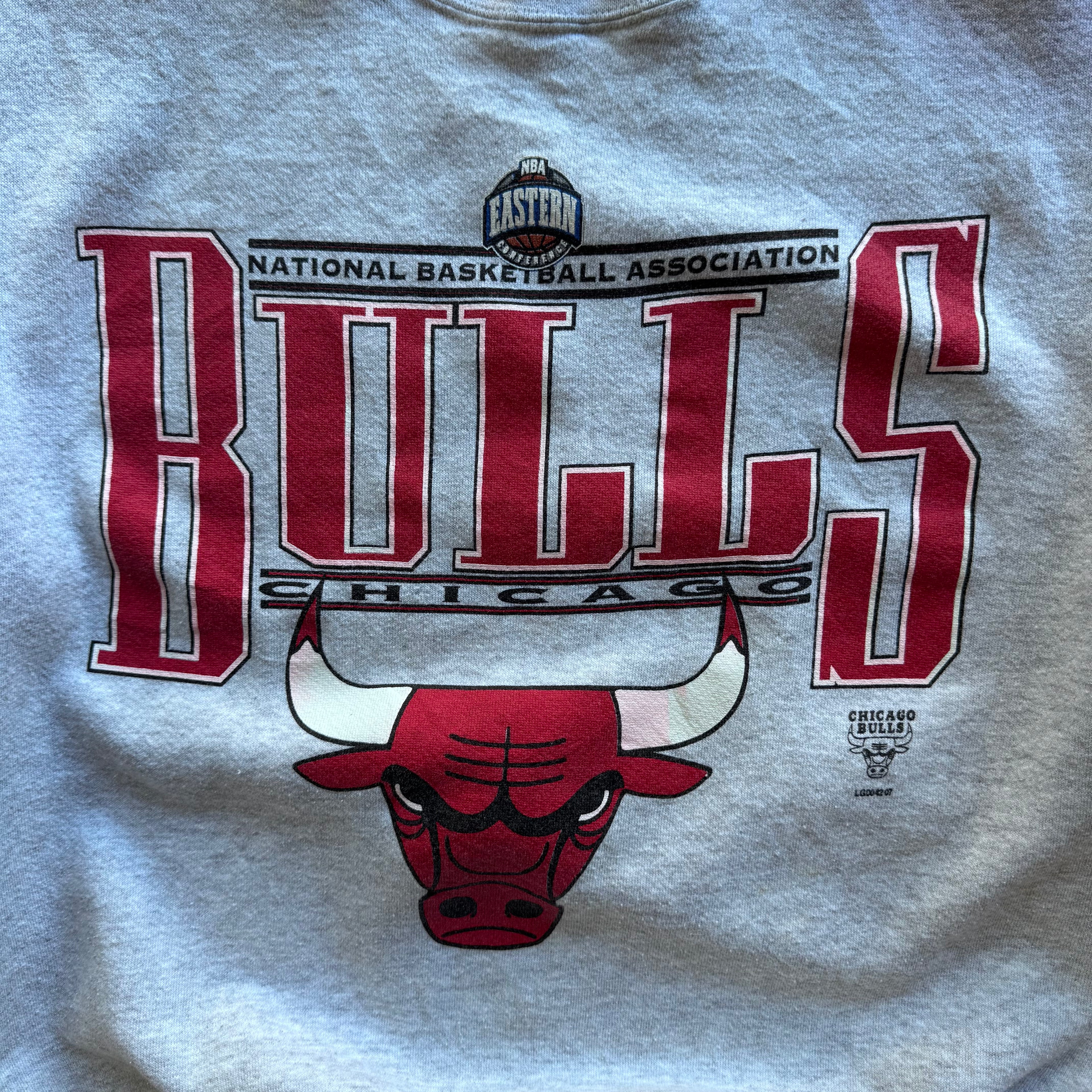 90s CHICAGO BULLS CREWNECK - L