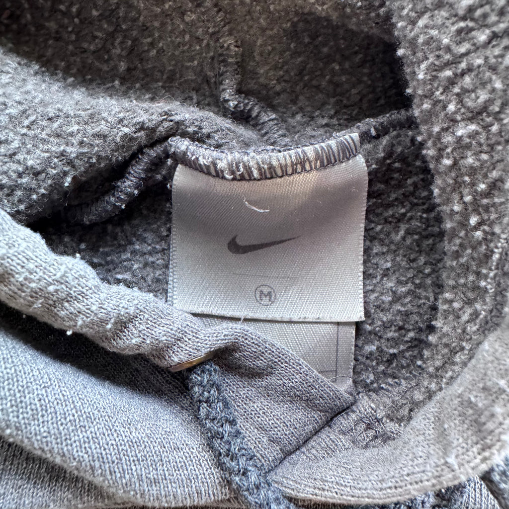 90s NIKE GREY HOODIE - M