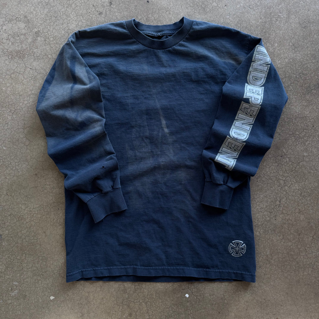 90s INDEPENDENT LONGSLEEVE TEE - L